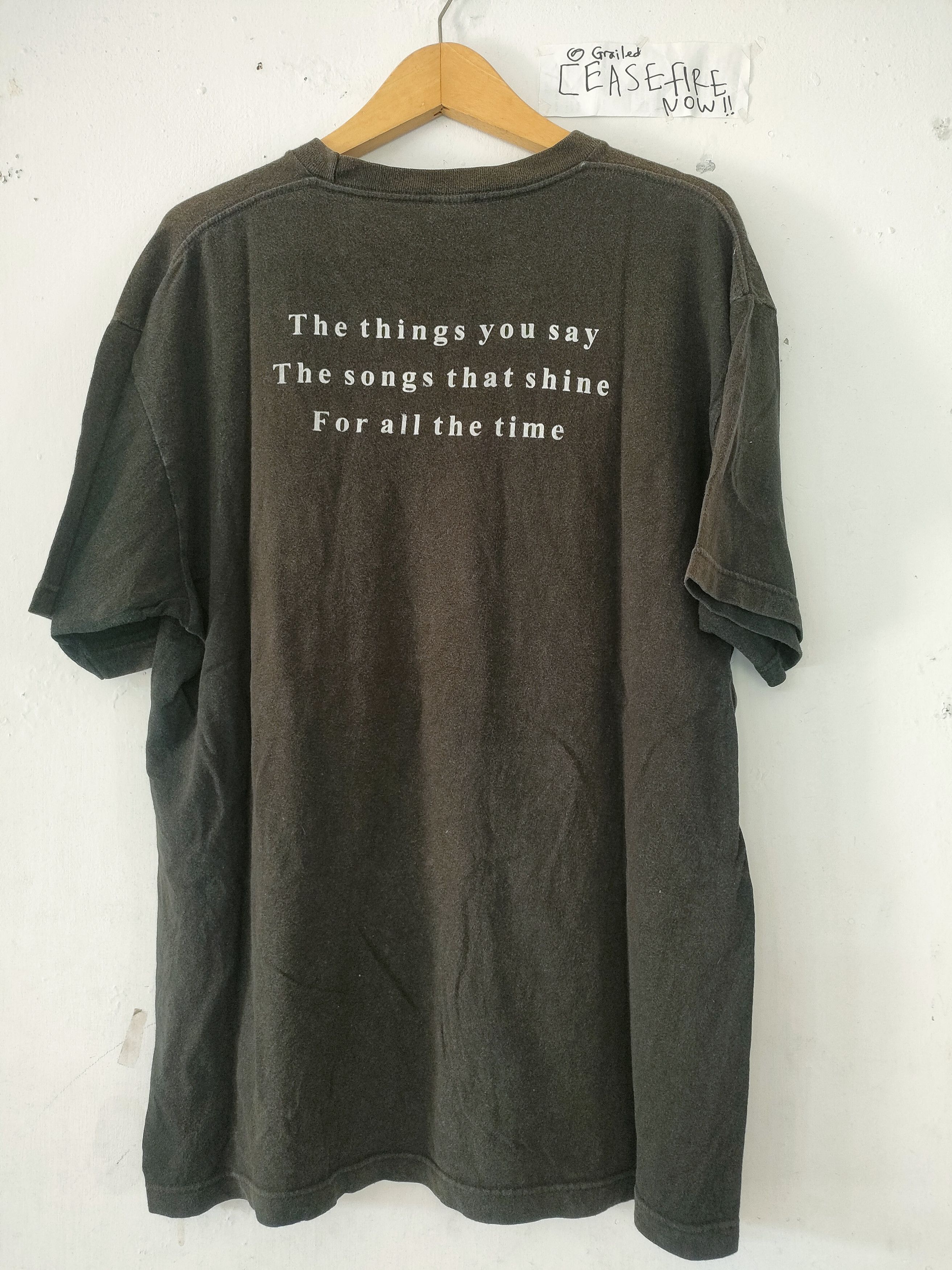 Band Tees × Vintage SLOWDIVE SHIRT Size US XL / EU 56 / 4 - 2 Thumbnail