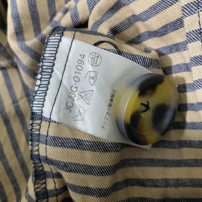 Vintage Vtg 90’ ELLE PARIS MAGAZINE Planete Peacoat Cotton Jacket Size M / US 6-8 / IT 42-44 - 4 Thumbnail