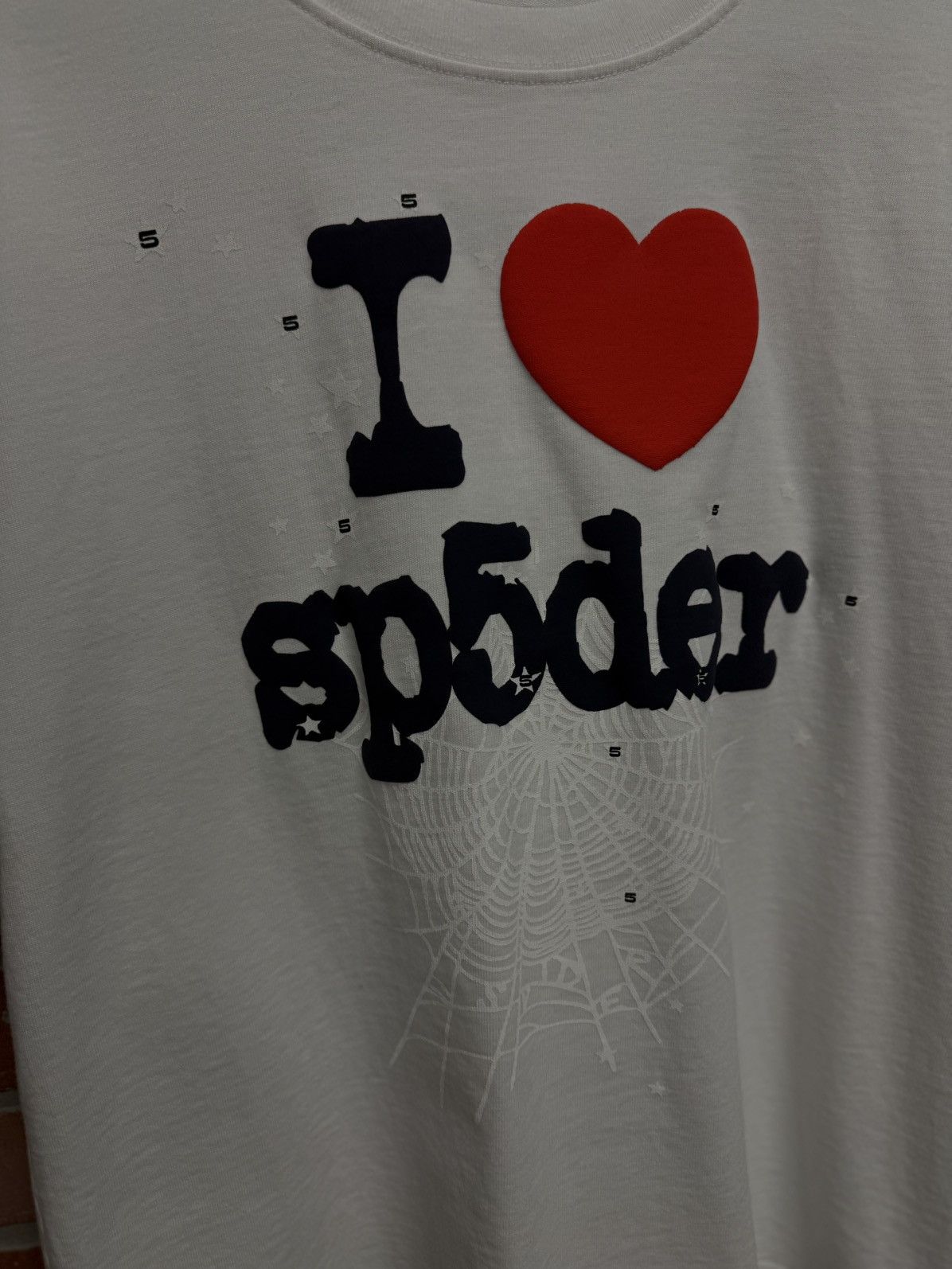 Sp5der Sp5der Worldwide I LOVE Spider Tee Size XS Brand New Size US XS / EU 42 / 0 - 4 Thumbnail