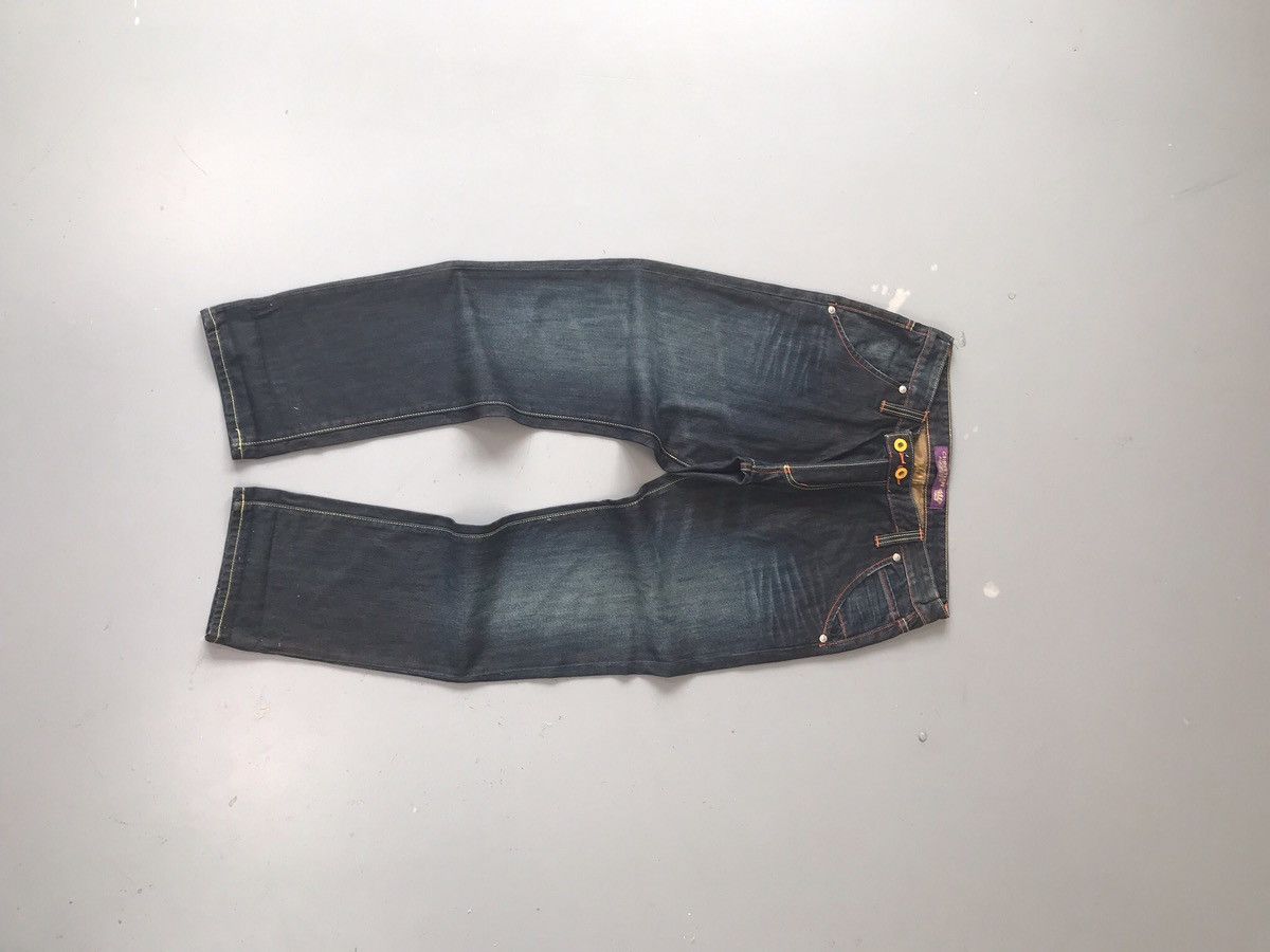 Christian Audigier × Ed Hardy Vintage Christian Audigier embroidered denim Size US 36 / EU 52 - 14 Thumbnail