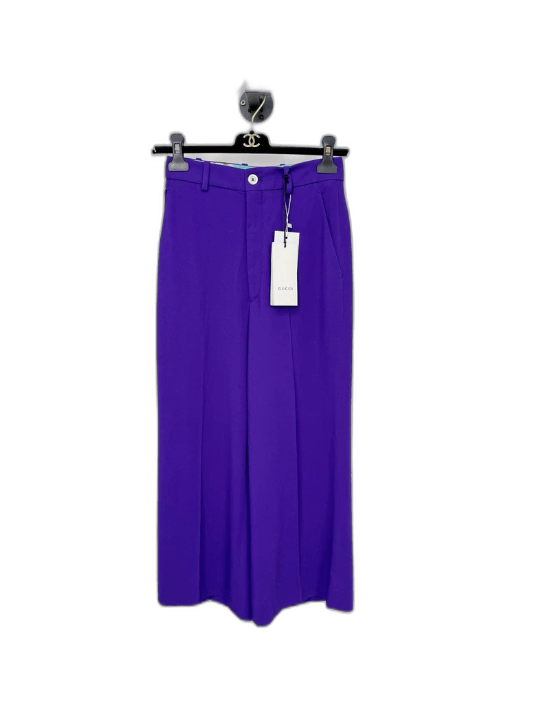 Gucci Gucci New With Tags Purple Pants Size 36" / US 14 / IT 50 - 1 Thumbnail