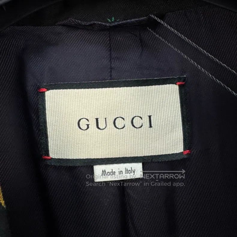 Gucci Gucci Cherry sequin pineapple embroidered suit jacket Size S / US 4 / IT 40 - 5 Thumbnail