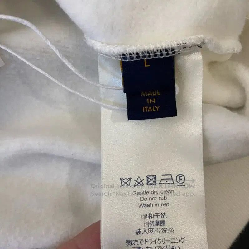 Louis Vuitton Louis Vuitton White Cotton Men's Hoodie . Size US L / EU 52-54 / 3 - 4 Thumbnail