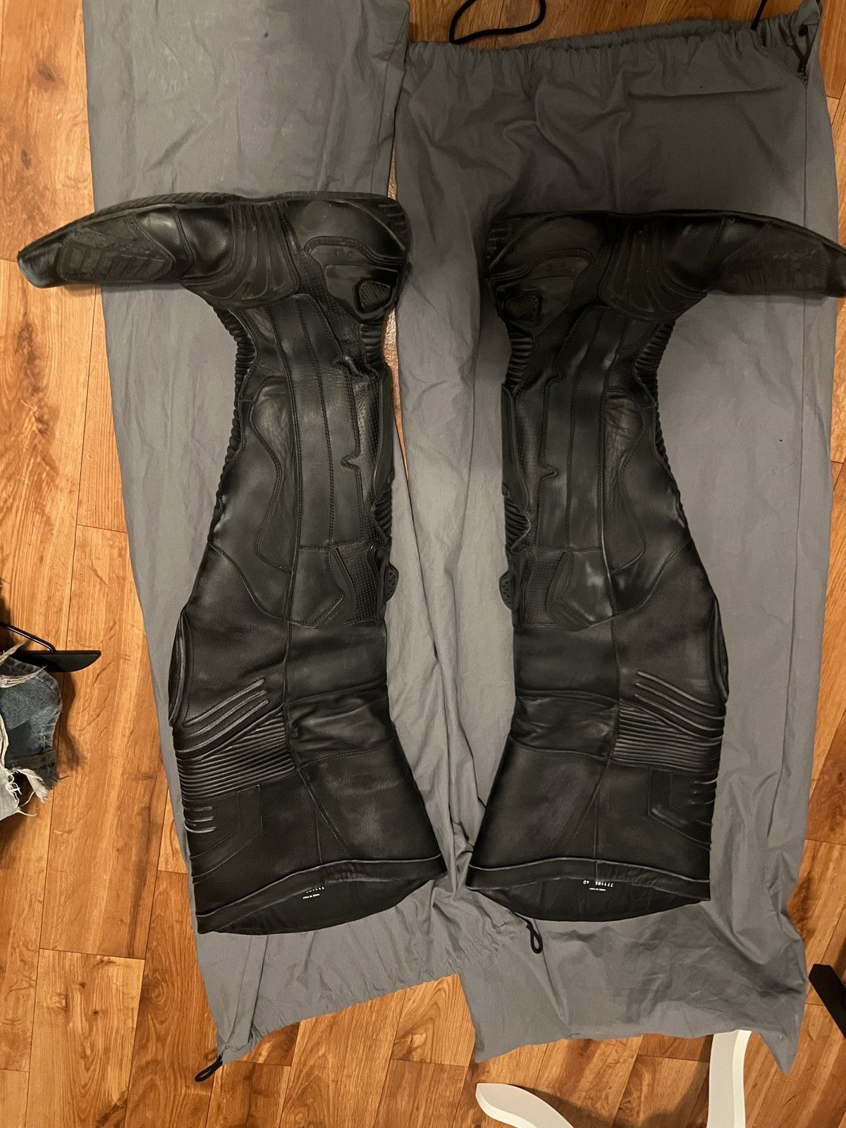 Balenciaga Balenciaga Motorcycle OTK Boots Size US 7 / EU 40 - 2 Thumbnail