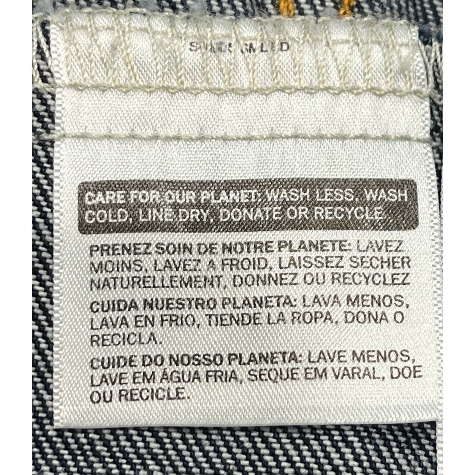 Levi's *9-37 LEVI Men's Denim Trucker Jacket Dark Wash Size XL Size US XL / EU 56 / 4 - 8 Thumbnail