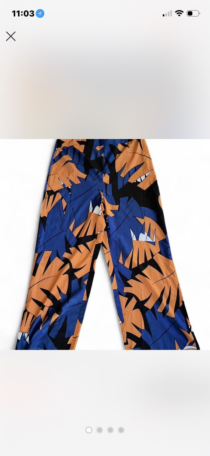 Shein Tropical print pants Size 36" / US 14 / IT 50 - 1 Thumbnail