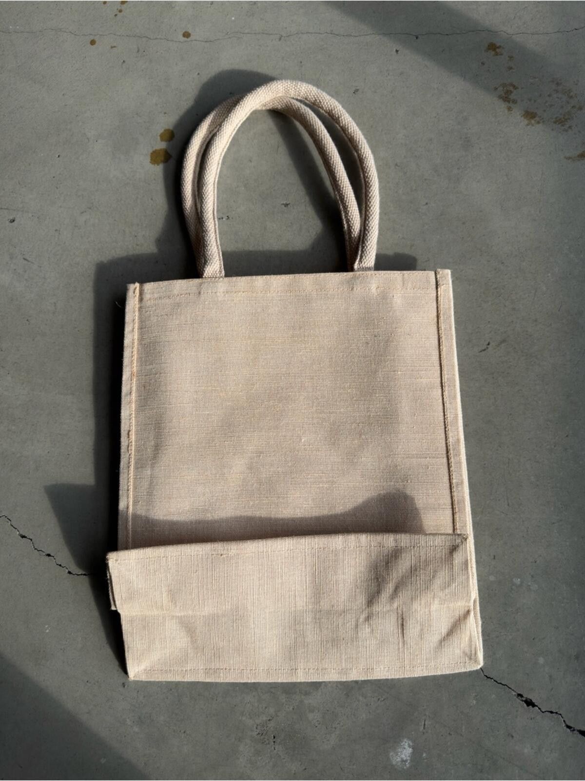 Other Canvas Structured Mini Tote Bag / Beige / Neutral Size ONE SIZE - 3 Thumbnail