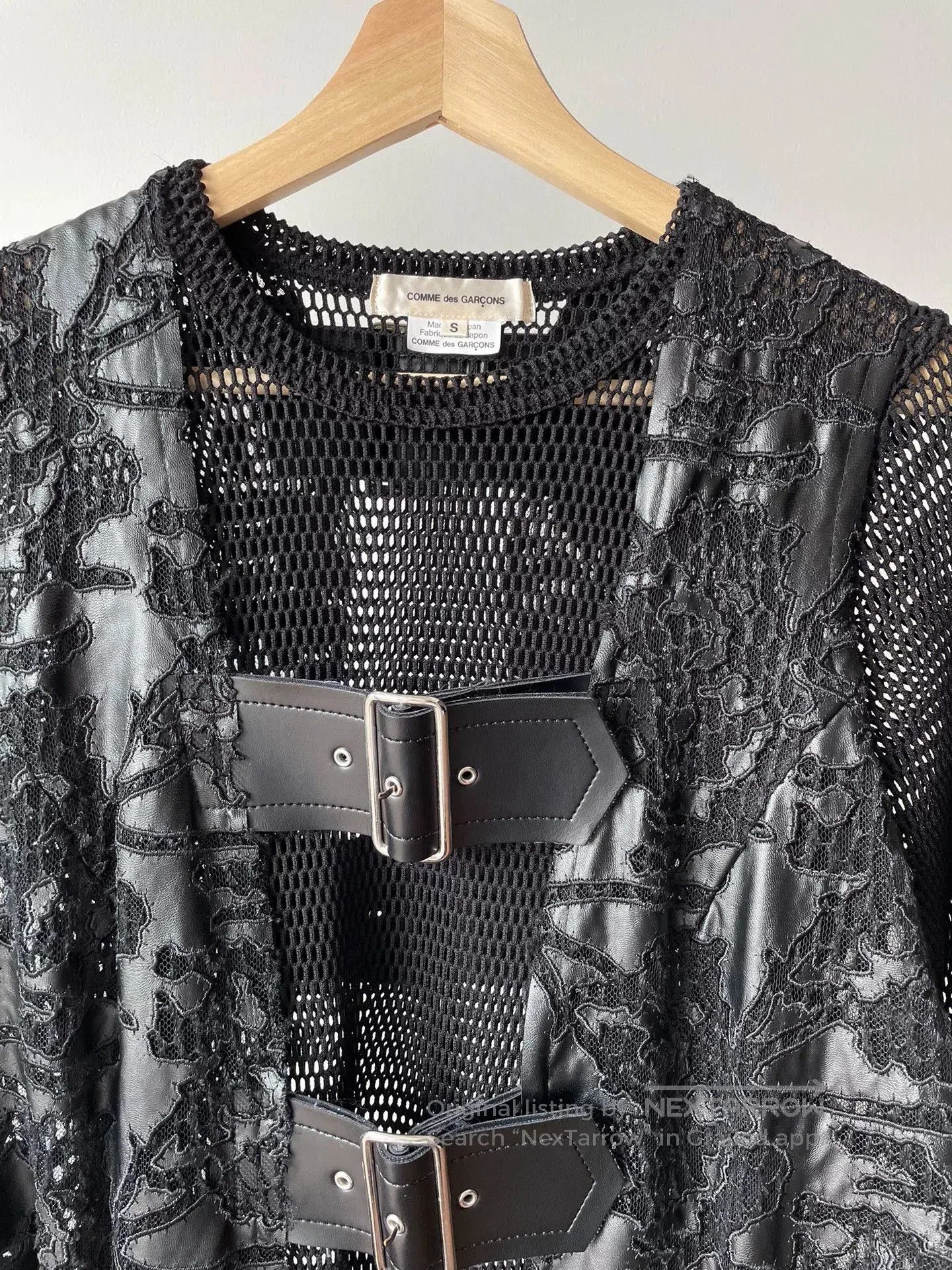 Comme des Garcons Comme des Garçons Lace Buckle Vest Two. Size S / US 4 / IT 40 - 3 Thumbnail