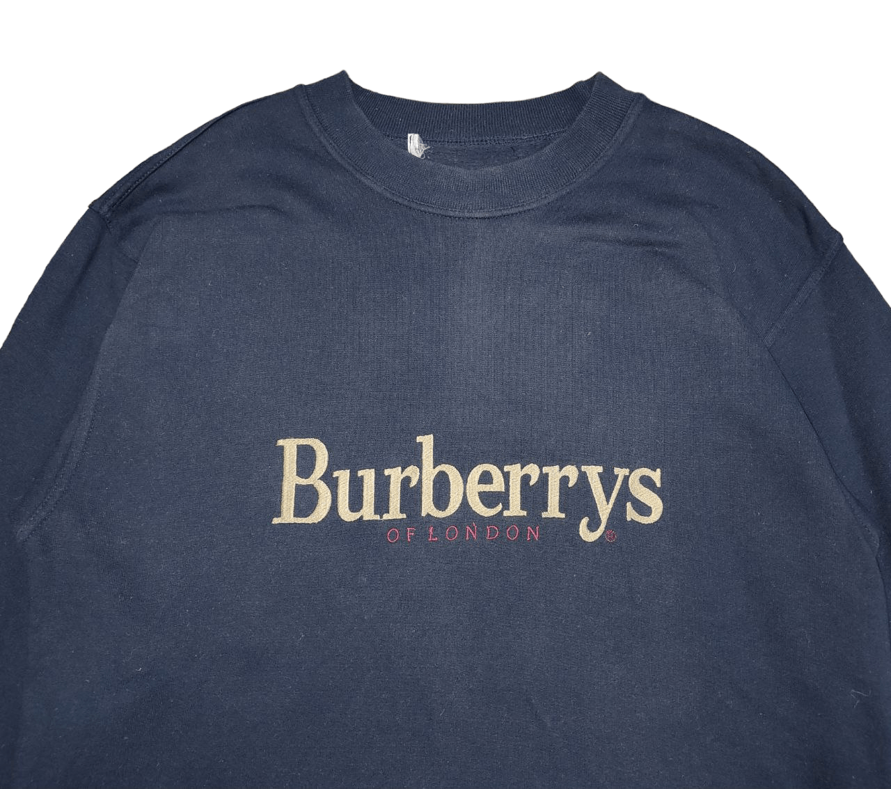 Burberry Burberrys Embroidered Big Spell out Crewneck Size US M / EU 48-50 / 2 - 3 Thumbnail