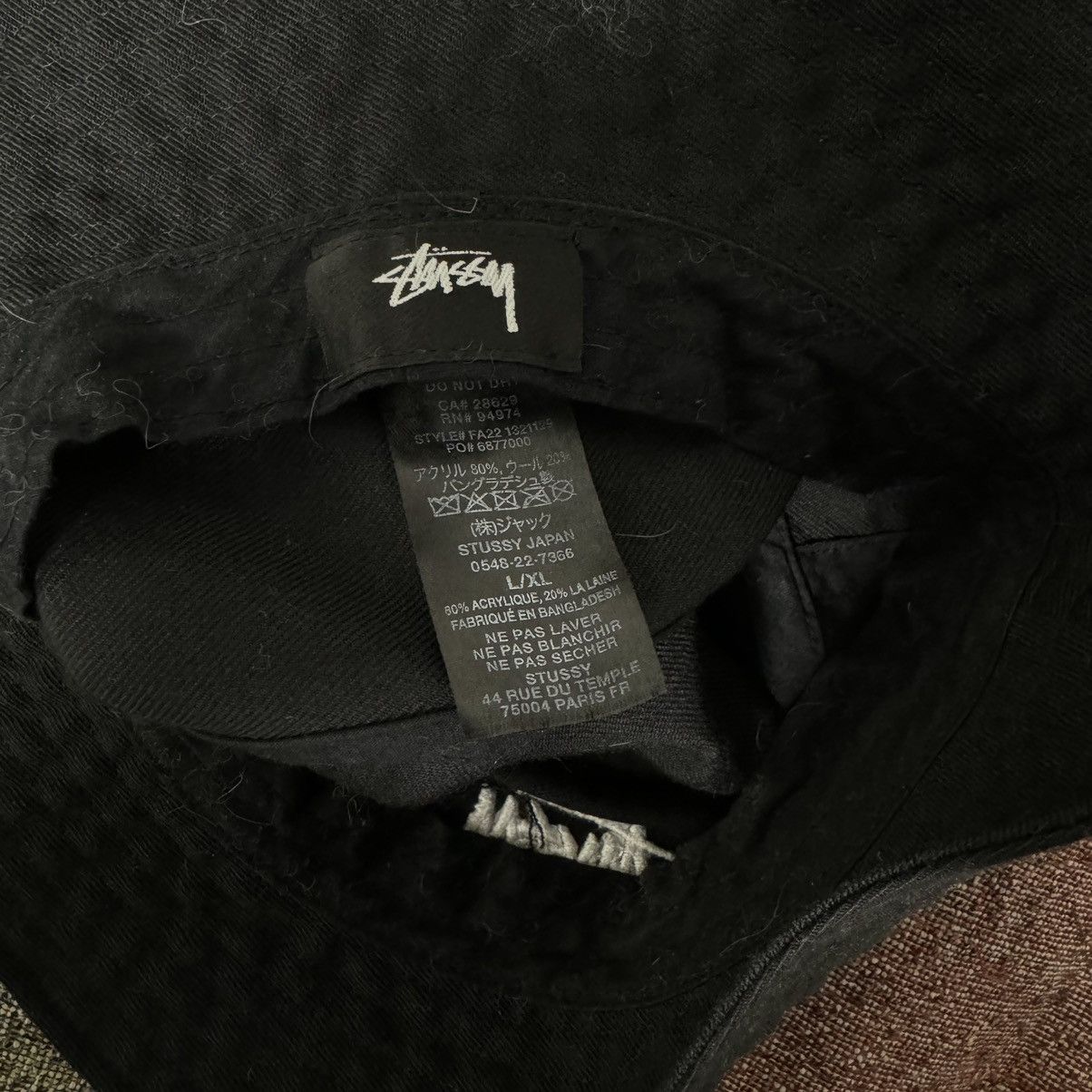 Stussy STUSSY BUCKET HAT BLACK Size ONE SIZE - 3 Thumbnail