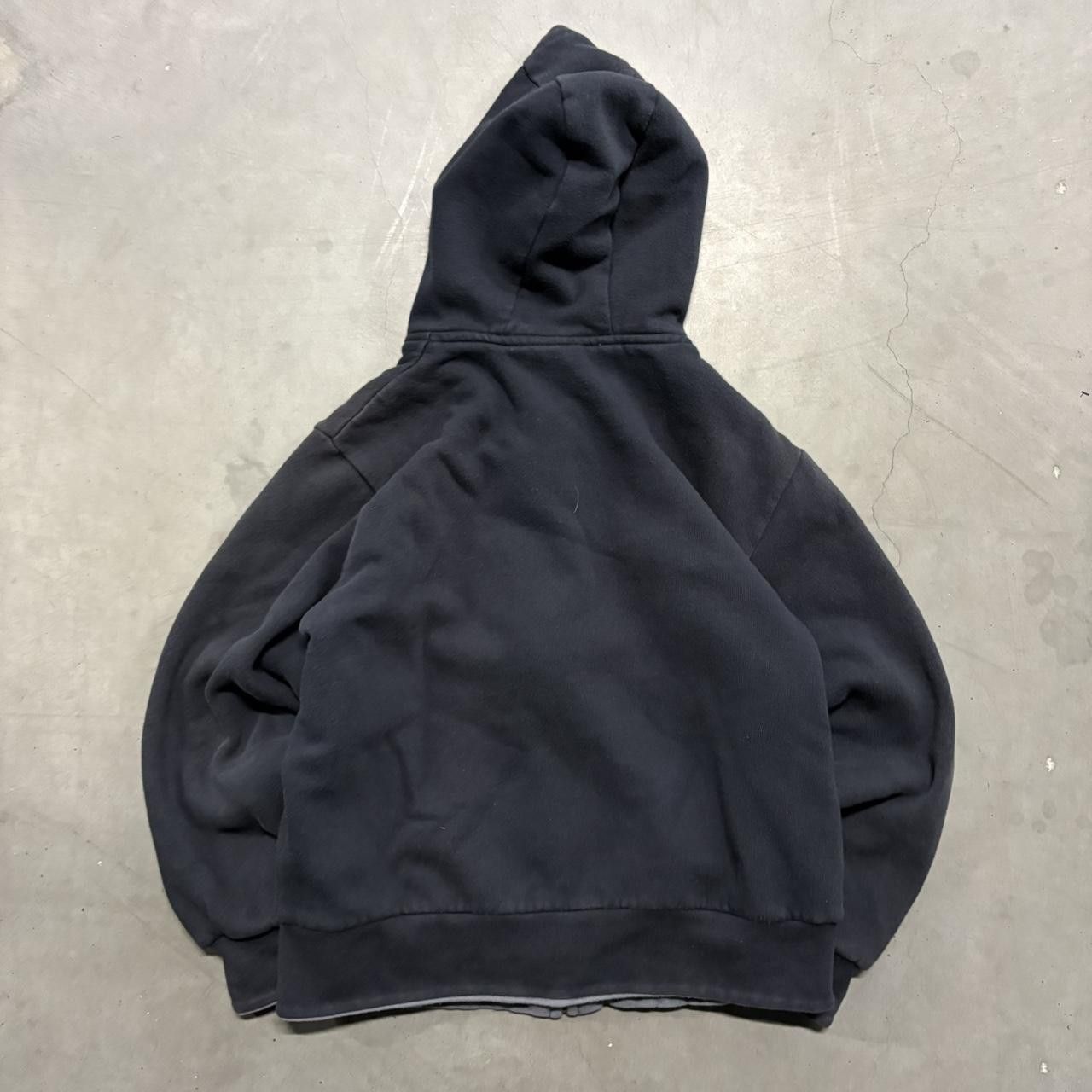 Dickies Vintage Y2K/2000s Navy Blue Dickies Reversible Hoodie! Size US XS / EU 42 / 0 - 2 Thumbnail