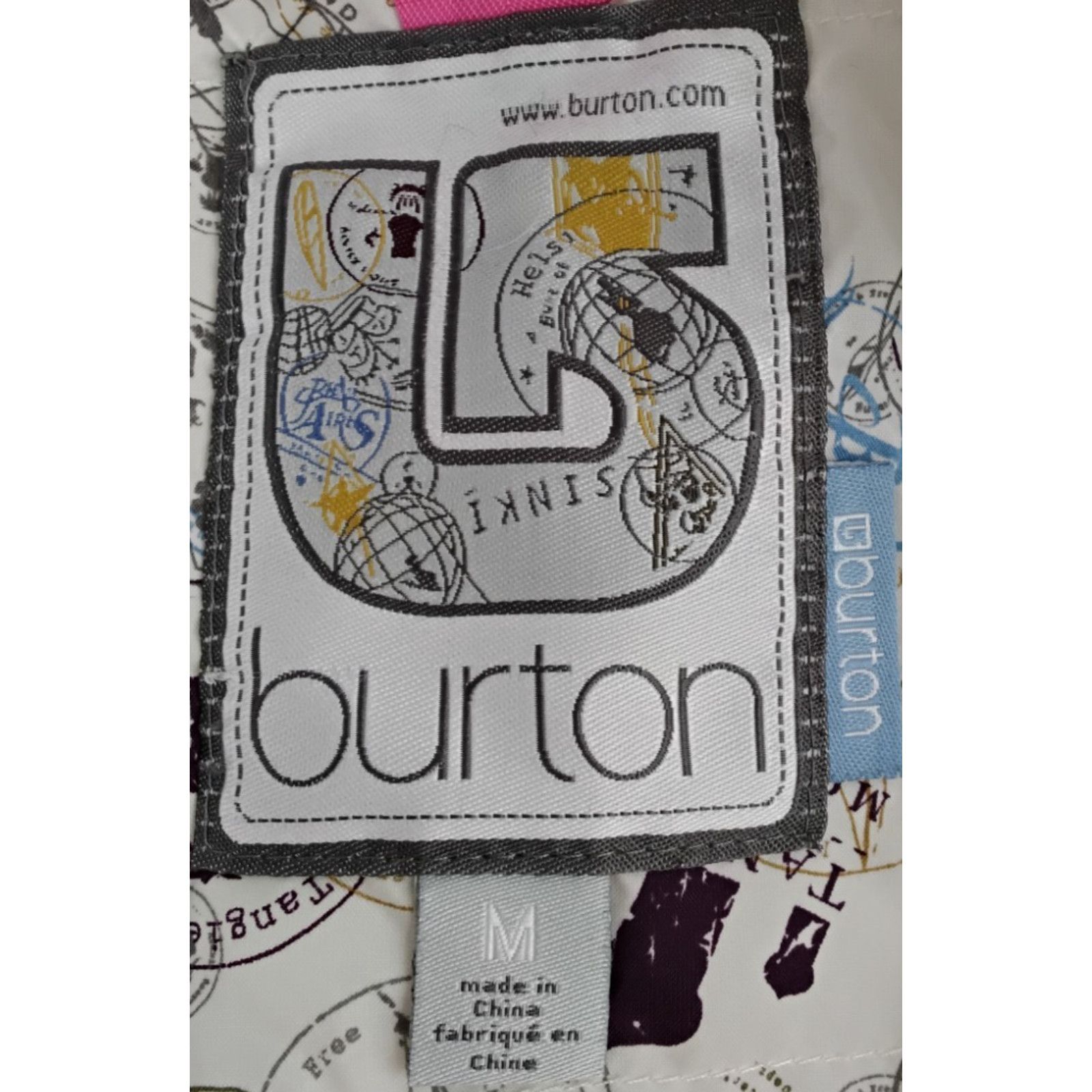 Burton Burton Puffy Vest Women's M Pink Faux Fur Ruff Embroidered Size M / US 6-8 / IT 42-44 - 12 Thumbnail