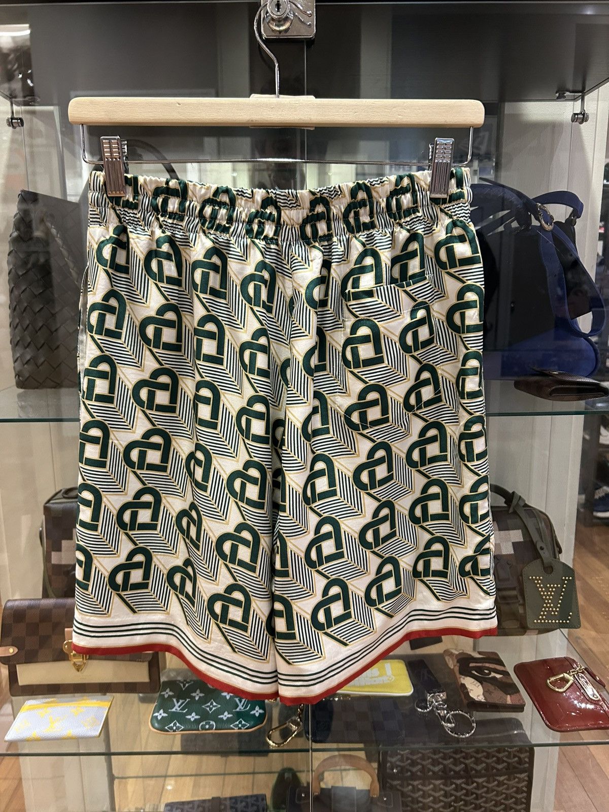 Casablanca Casablanca Silk Shorts Size US 28 / EU 44 - 2 Thumbnail