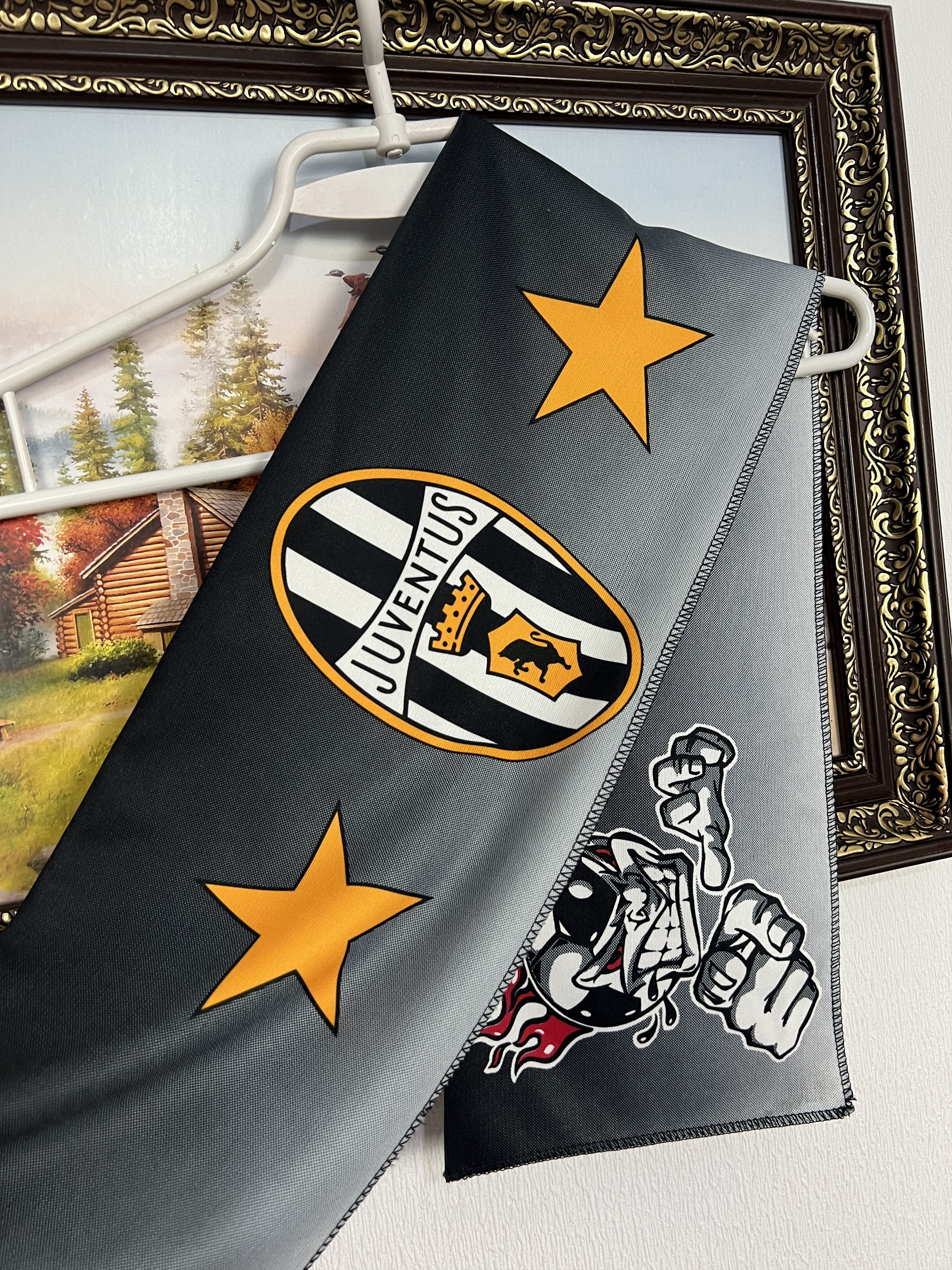 Kappa Very Rare Vintage 90's Kappa Juventus Football Scarf Soccer Size ONE SIZE - 3 Thumbnail
