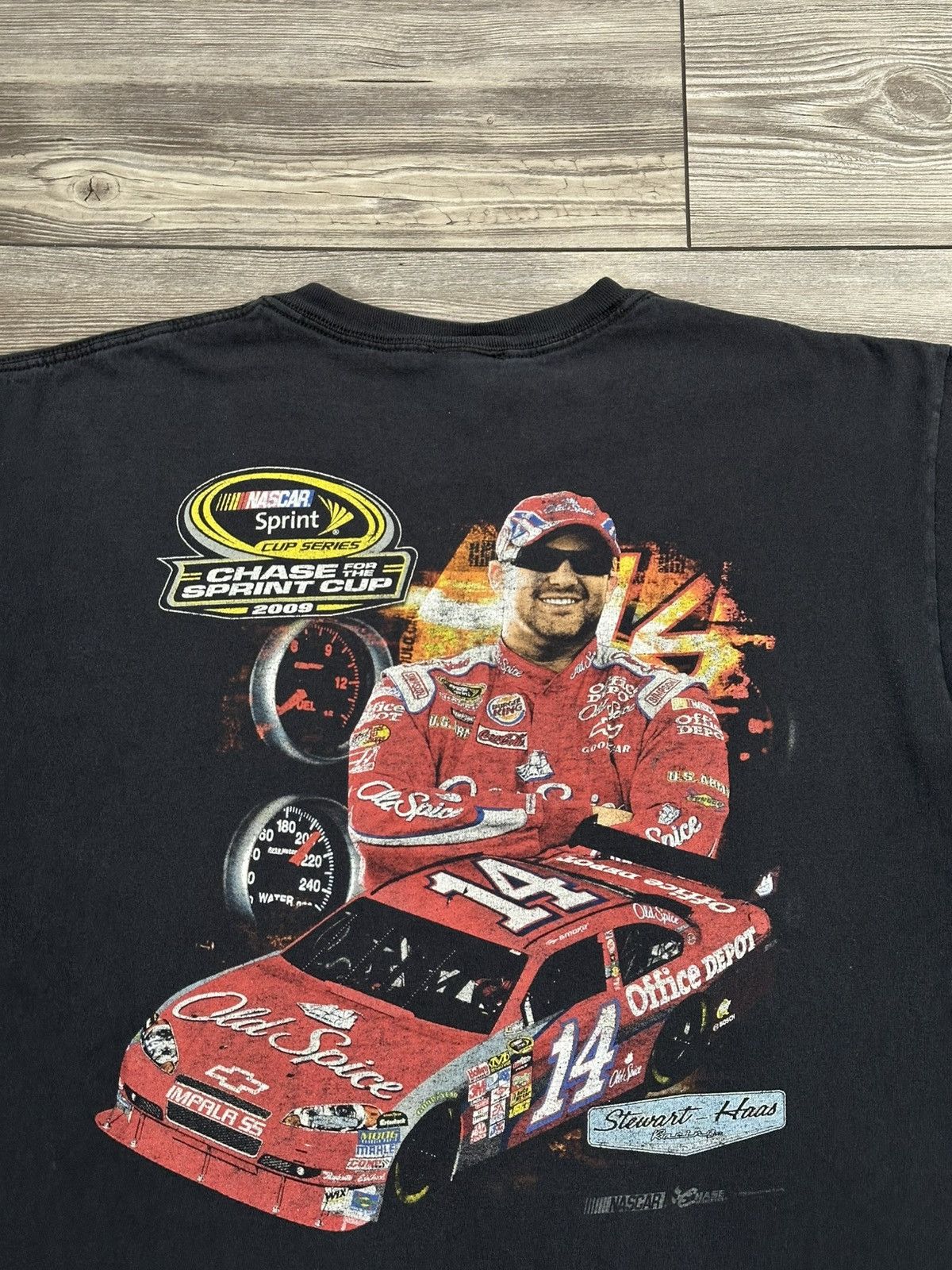 NASCAR × Vintage Y2K Tony Stewart Nascar Sprint Cup T Shirt Size US XL / EU 56 / 4 - 4 Thumbnail