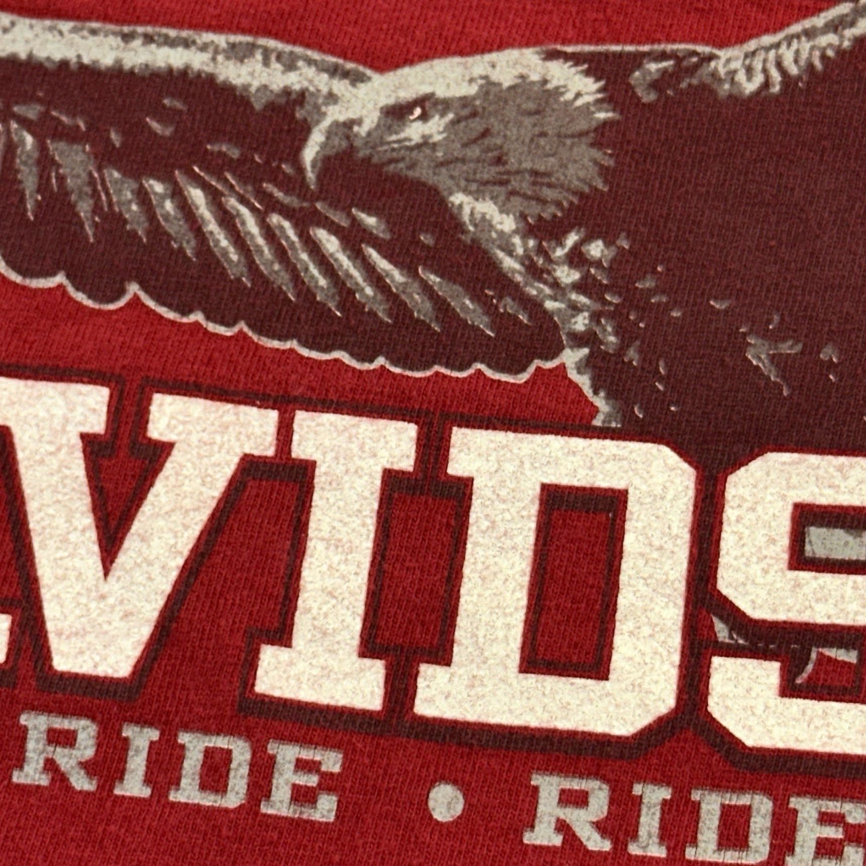 Harley Davidson Harley-Davidson Shirt Mens M Red New Orleans Eagle Motorcycle Biker Y2K Vintage Graphic Print Logo USA Skull Size US M / EU 48-50 / 2 - 4 Thumbnail