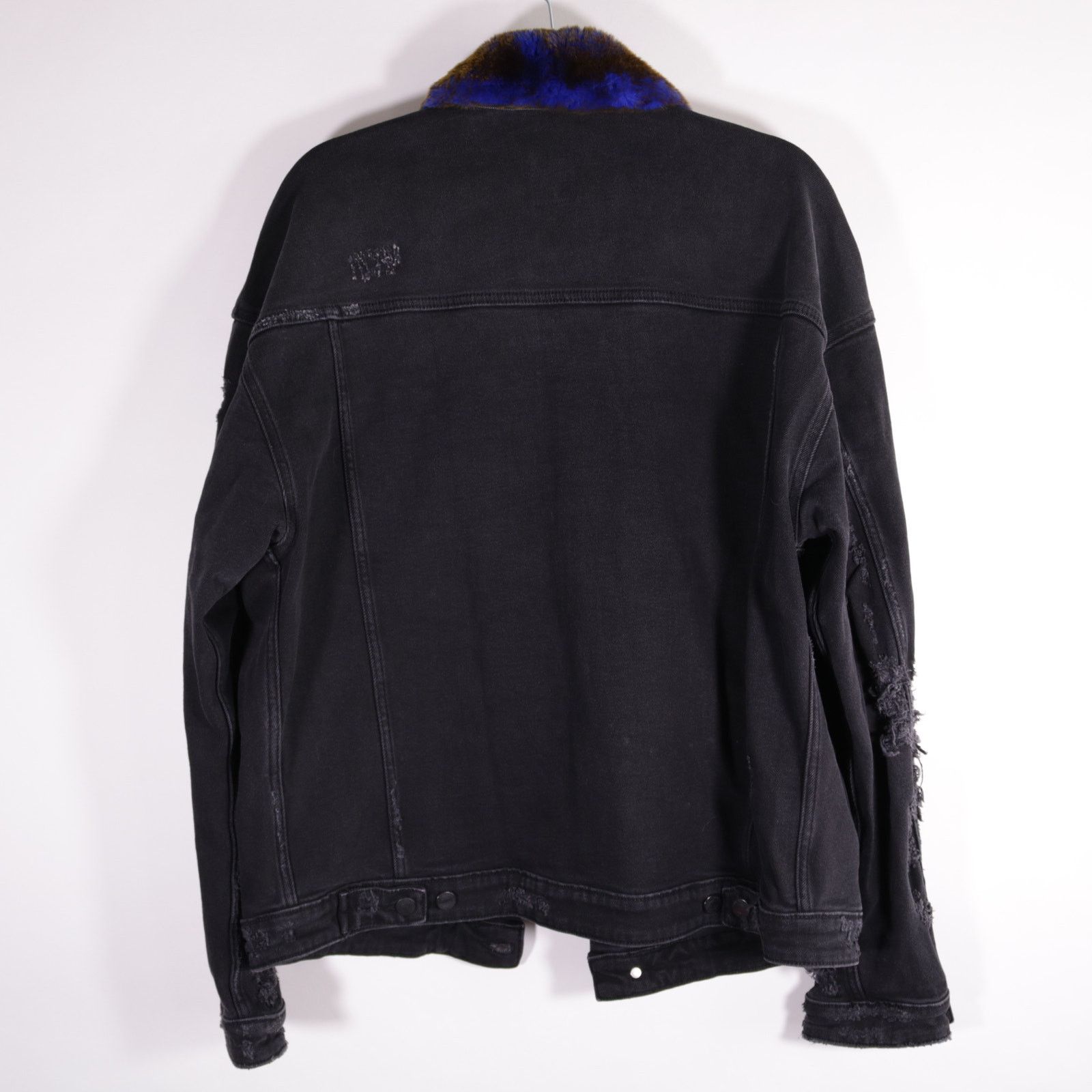 Alchemist Alchemist Miami Rocky Denim Jacket Orylag Fur Collar Medium Size US M / EU 48-50 / 2 - 4 Thumbnail