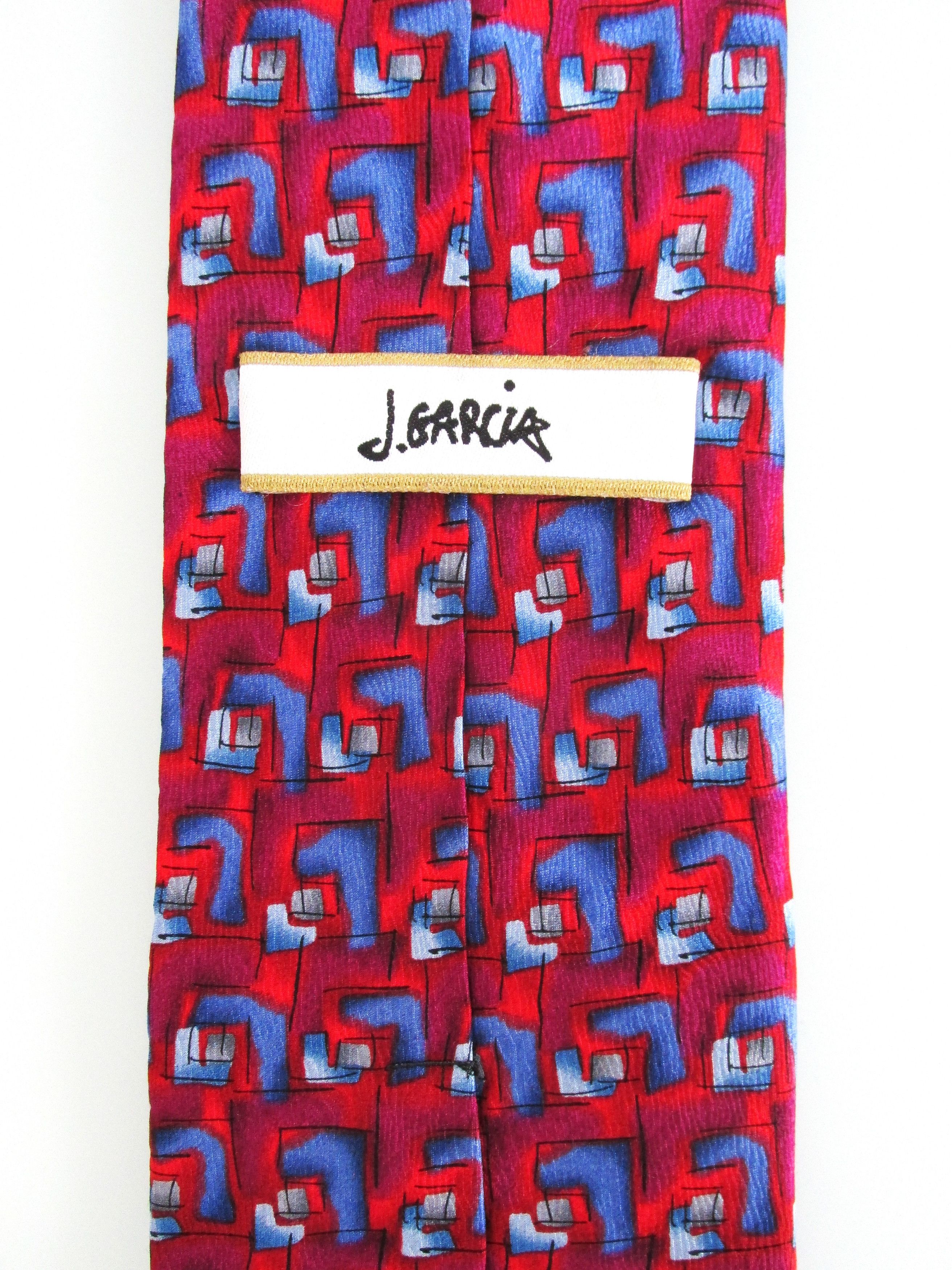 Vintage J. Garcia Vintage/Early Men's Silk Tie Size ONE SIZE - 5 Thumbnail