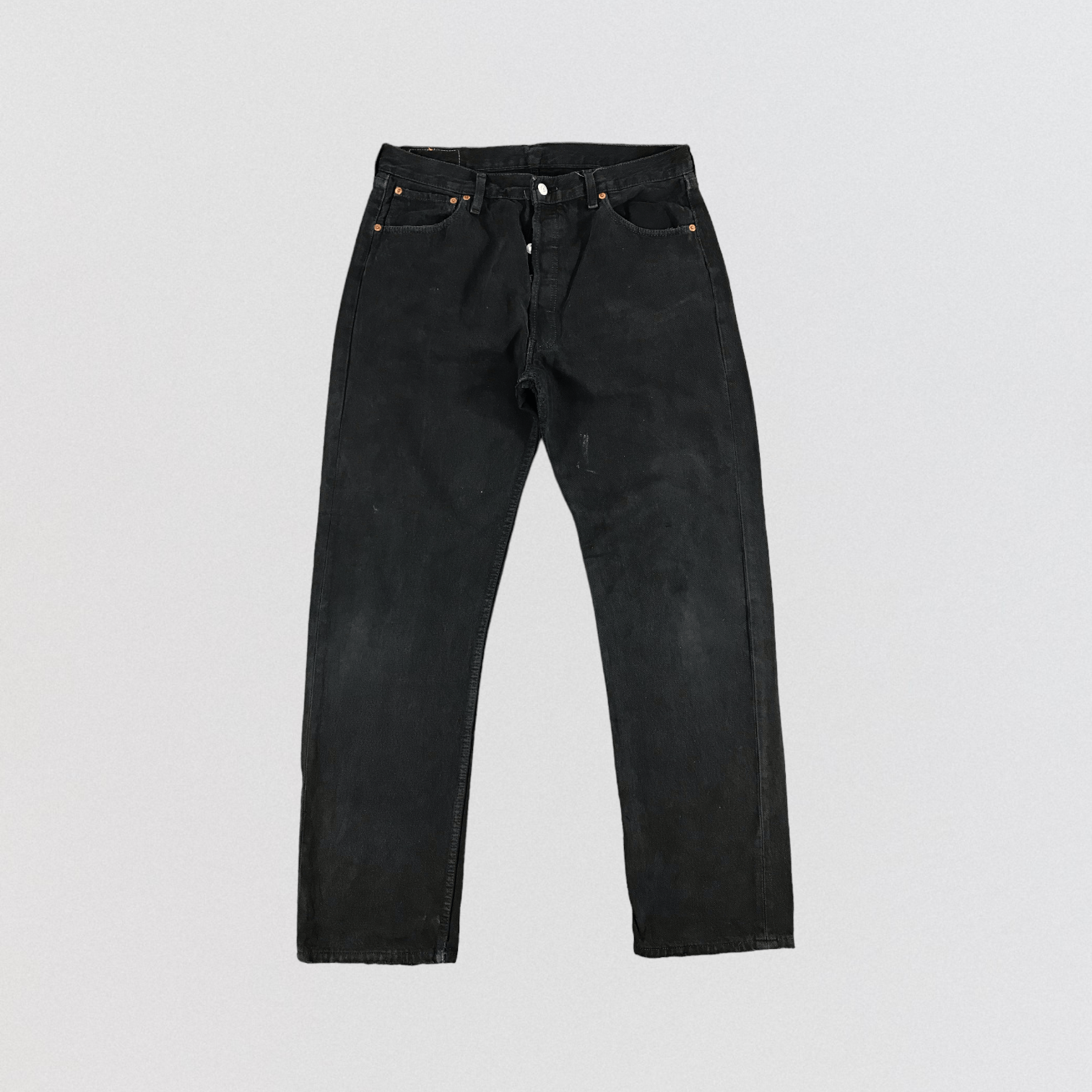 Levi's Vintage Ripped 90s Levis 501 Jeans-JM1600 Size US 34 / EU 50 - 1 Thumbnail