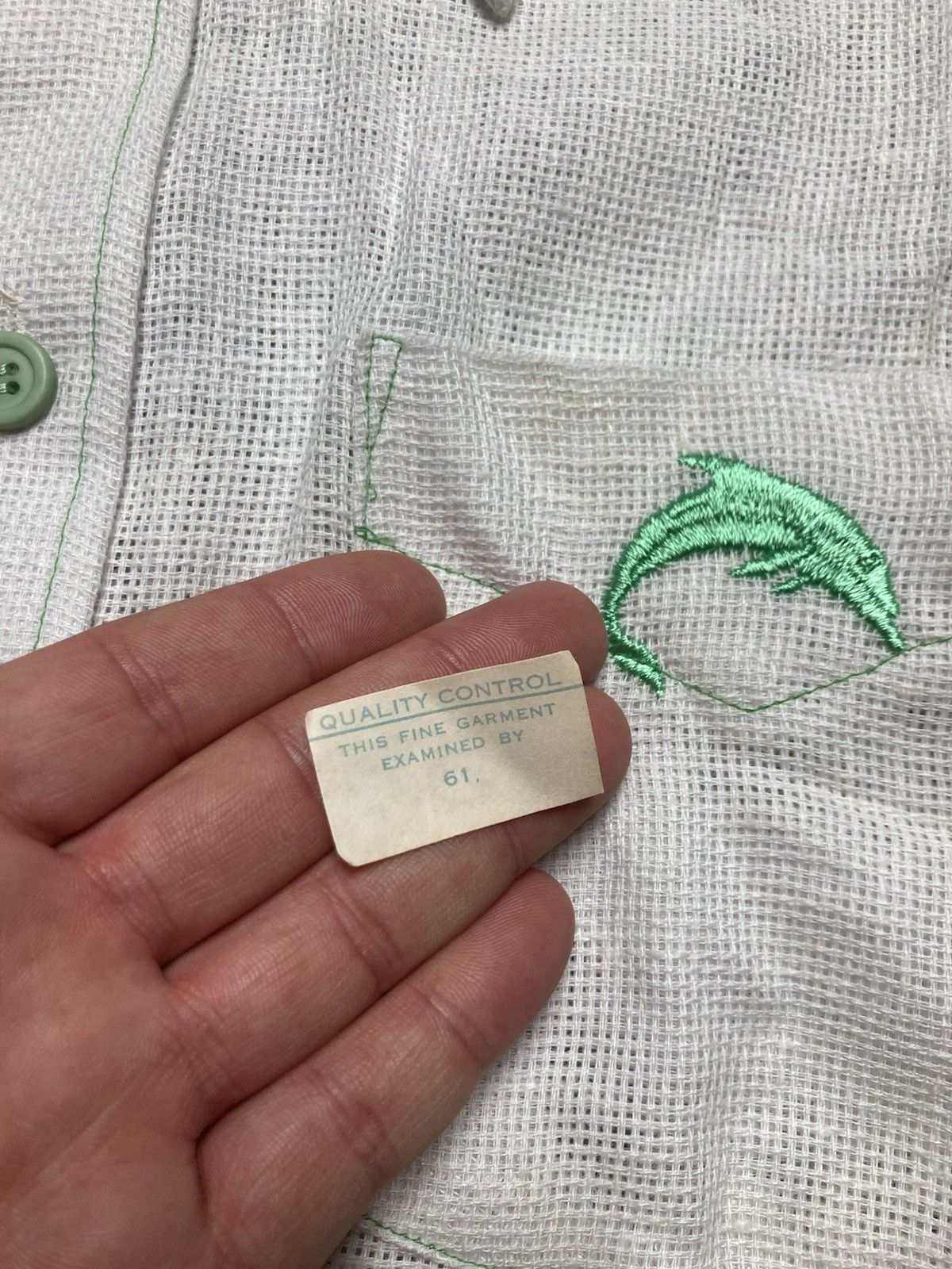 Vintage NEW VTG 70s polo shirt campus mesh sheer DEADSTOCK small Size US S / EU 44-46 / 1 - 6 Thumbnail