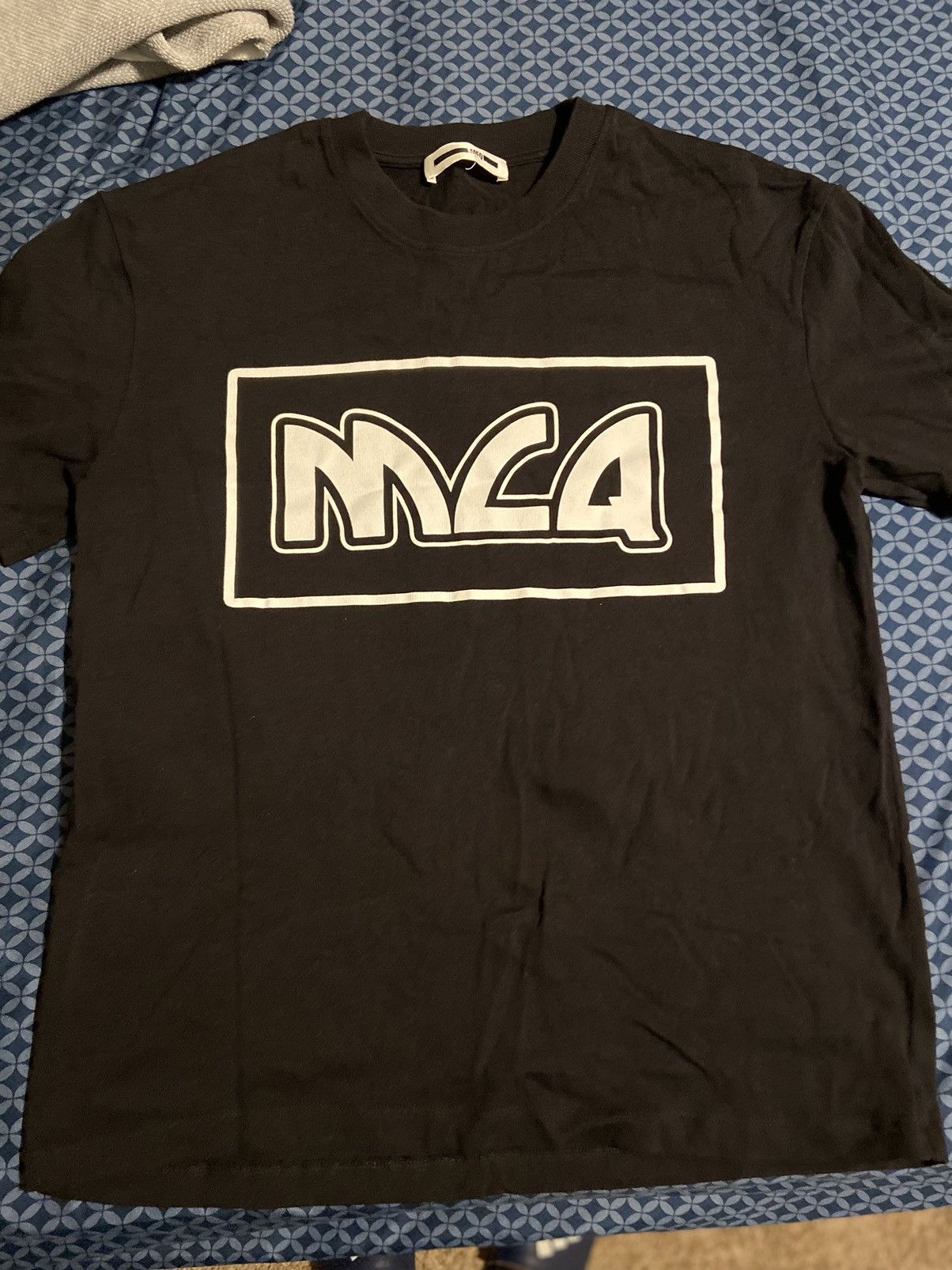 image of Alexander Mcqueen Black Tshirt, Men's (Size Medium)