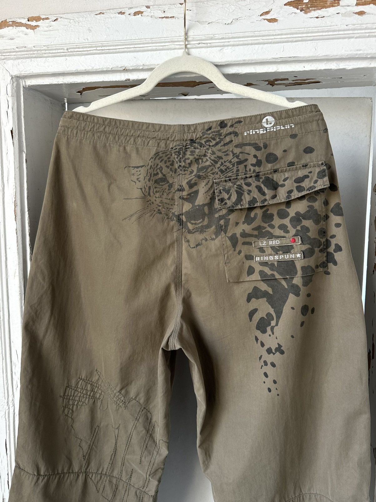 Japanese Brand × Vintage Vintage Maharishi Style Khaki Logo Breeches Size US 32 / EU 48 - 9 Thumbnail