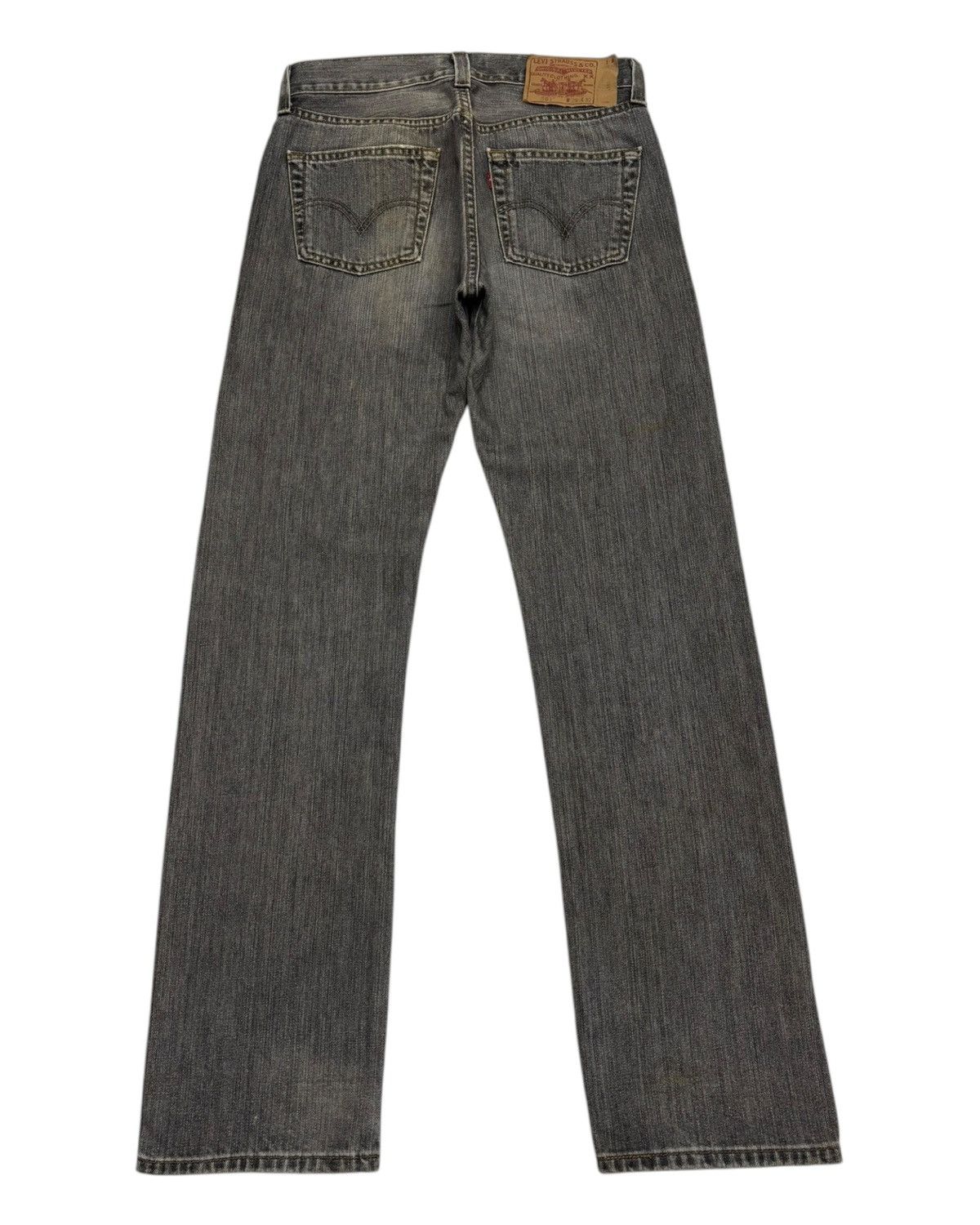 Engineered Garments × Levi's 💥VINTAGE LEVIS 501 FADED BLACK DISTRESSED DENIM JEANS Size US 29 - 2 Thumbnail