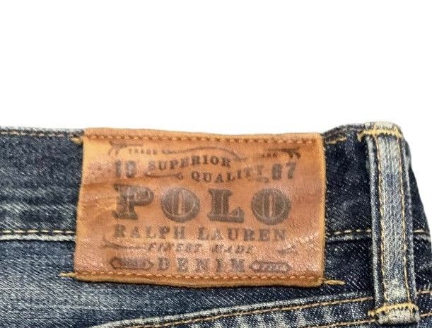 Polo Ralph Lauren Vintage Polo Ralph Lauren Straight Jeans Distressed Size US 35 - 8 Thumbnail