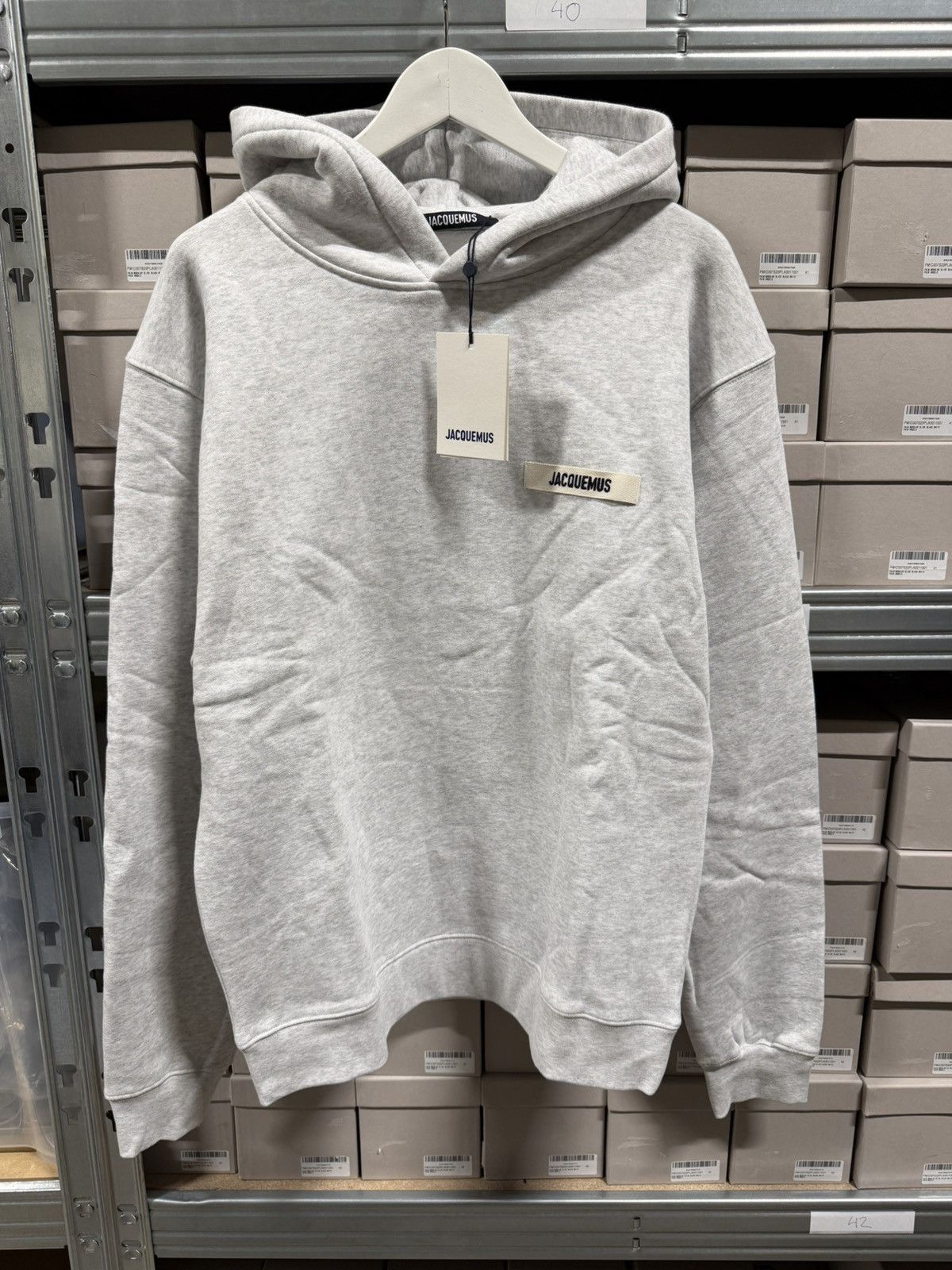 Jacquemus Jacquemus Gros Grain Hoodie NEW 495$ Size US L / EU 52-54 / 3 - 1 Thumbnail