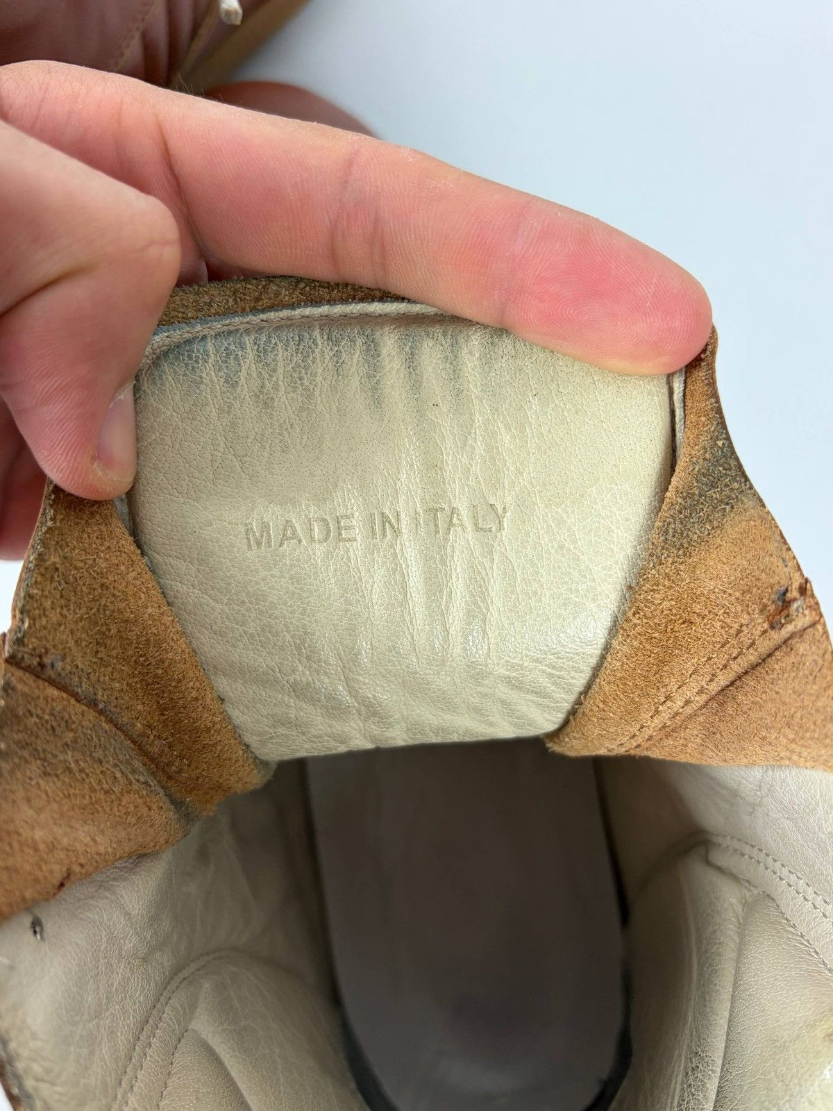 Maison Margiela 2012 Maison Margiela leather high top GAT Size US 8 / EU 41 - 11 Thumbnail
