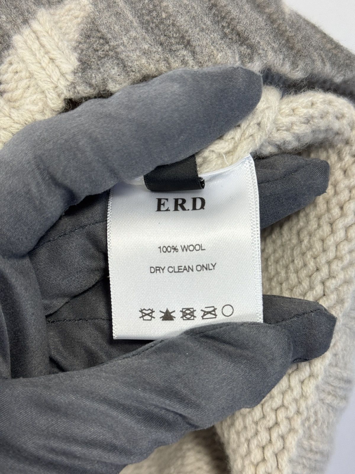 Enfants Riches Deprimes PAST IN VAIN CREWNECK WOOL SWEATER Size US XL / EU 56 / 4 - 7 Thumbnail