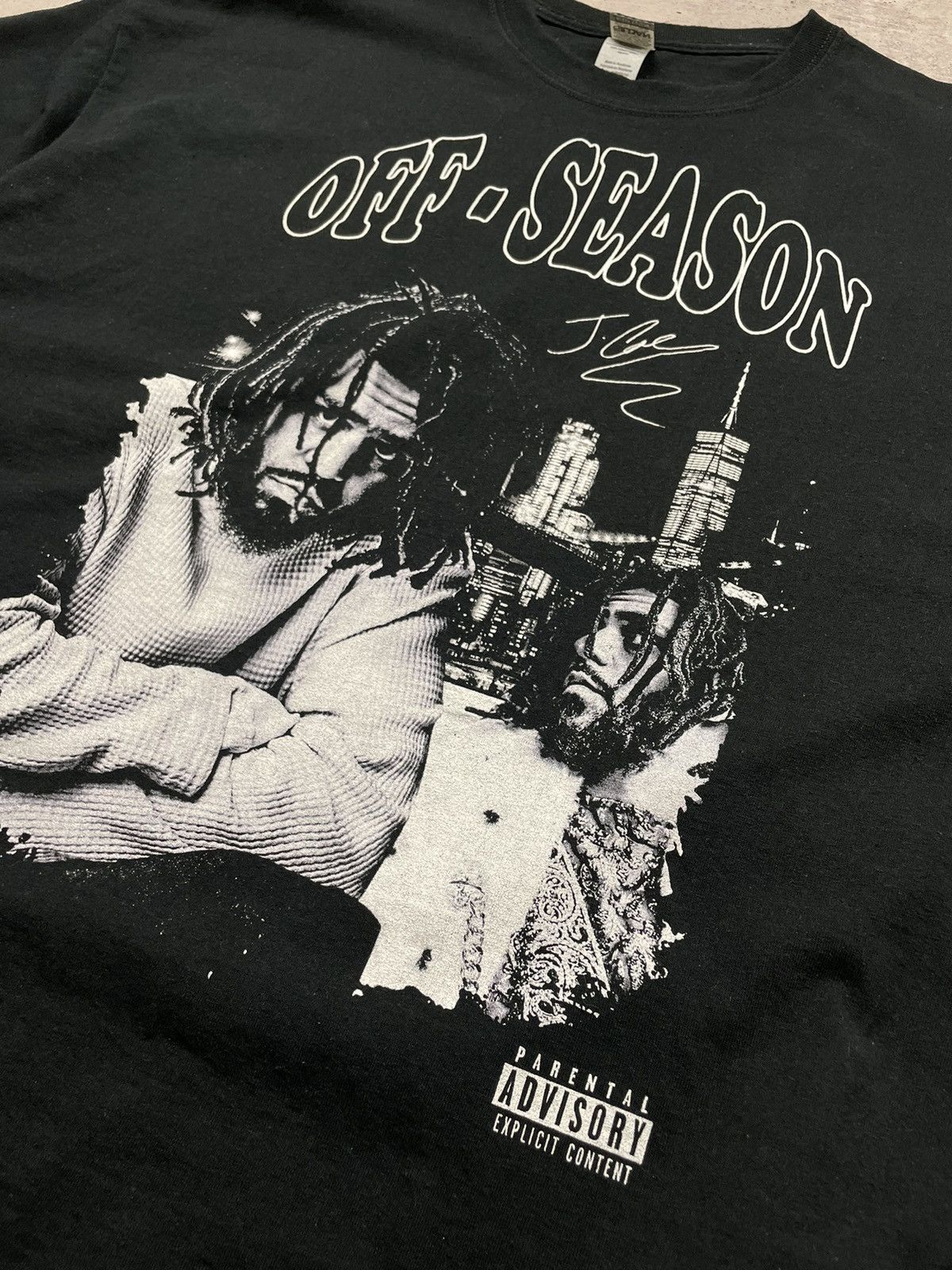 J. Cole × Rap Tees × Vintage Vintage J.Cole off-season Rap Tees Size US XXL / EU 58 / 5 - 3 Thumbnail