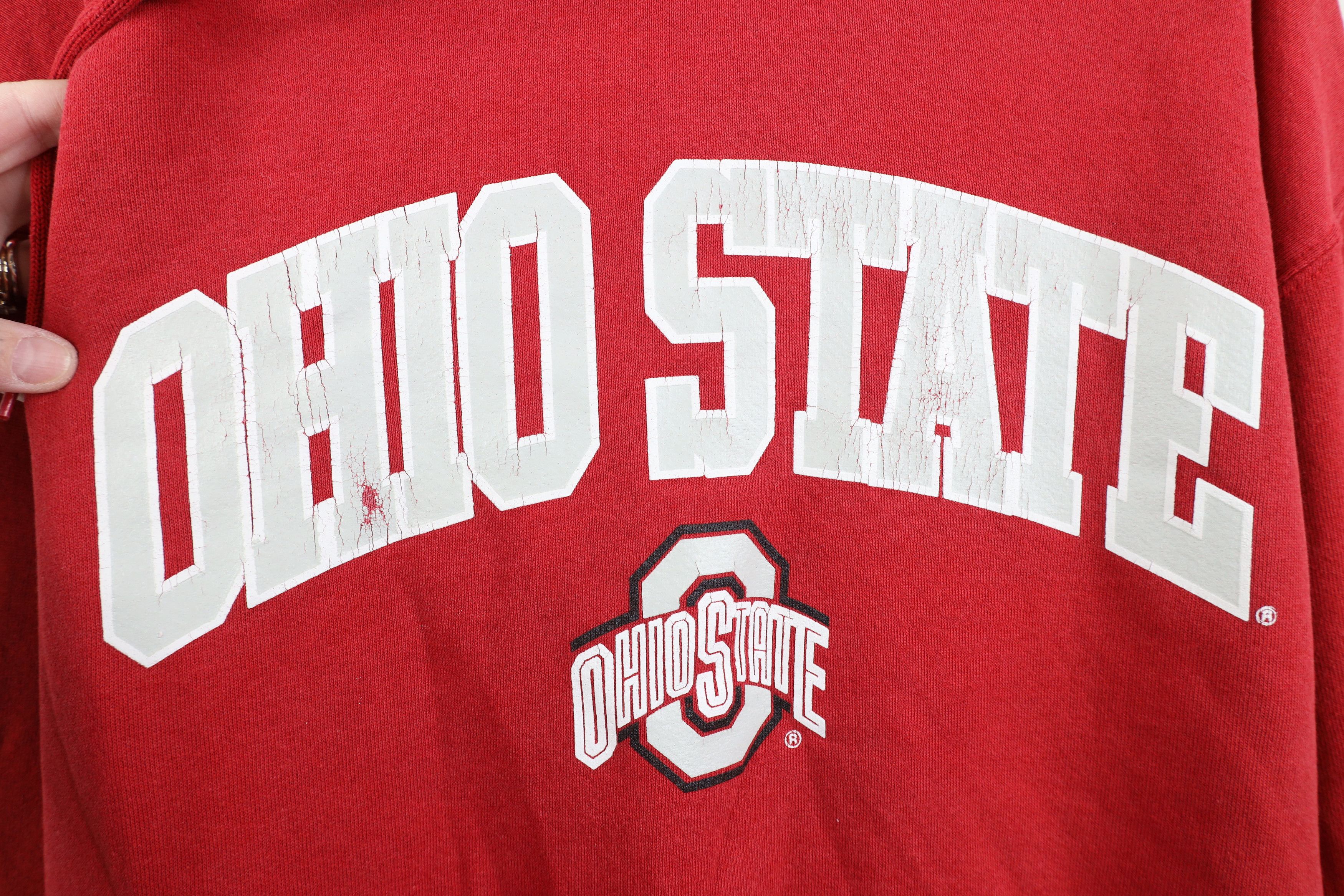 Russell Athletic Vintage 90s Russell Athletic Ohio State Hoodie Sweatshirt Size US L / EU 52-54 / 3 - 4 Thumbnail
