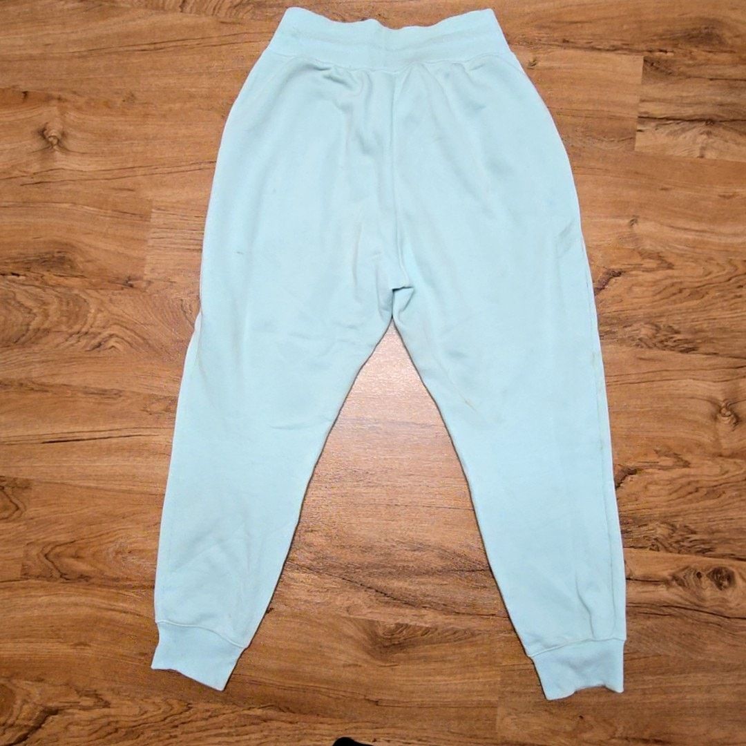 Nike Nike Jogger Pants Light Blue Drawstring Waist Sweatpants M Size US 33 - 8 Thumbnail