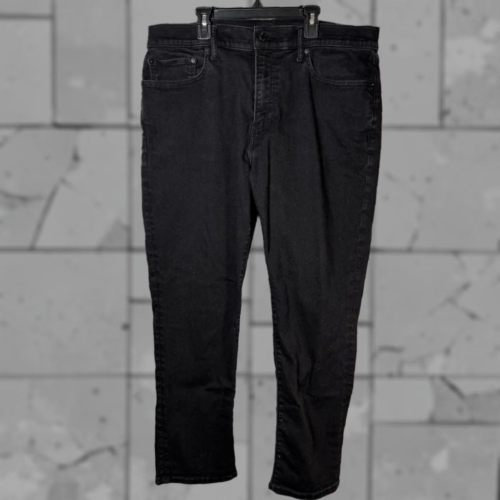 Lucky Brand Lucky Brand Jeans Black Cotton Straight Mens 36x30 Size US 36 / EU 52 - 1 Thumbnail