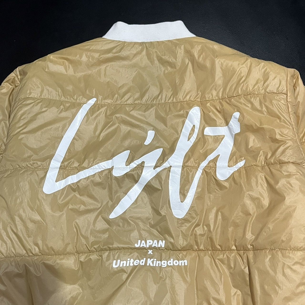 Japanese Brand LYFT Light Weight Warm Nylon Jacket Beige Size US M / EU 48-50 / 2 - 5 Thumbnail