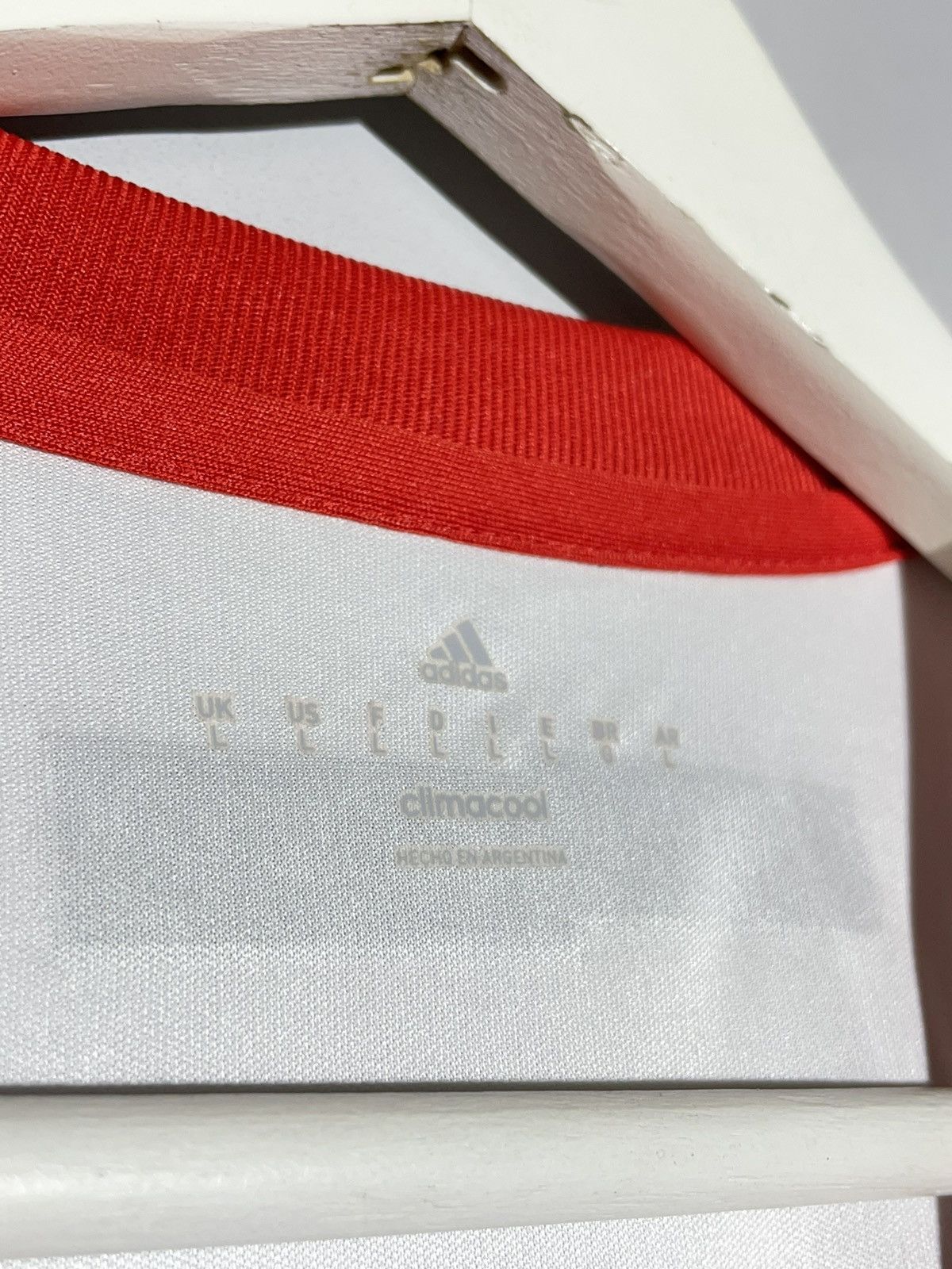 Adidas River Plate Adidas 2015/16 Home Y2k Football Shirt Size US L / EU 52-54 / 3 - 13 Thumbnail