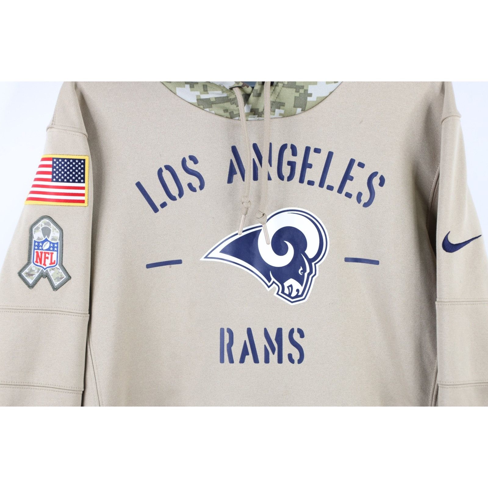 Nike Nike On Field Salute to Service Los Angeles Rams Hoodie Size US S / EU 44-46 / 1 - 3 Thumbnail