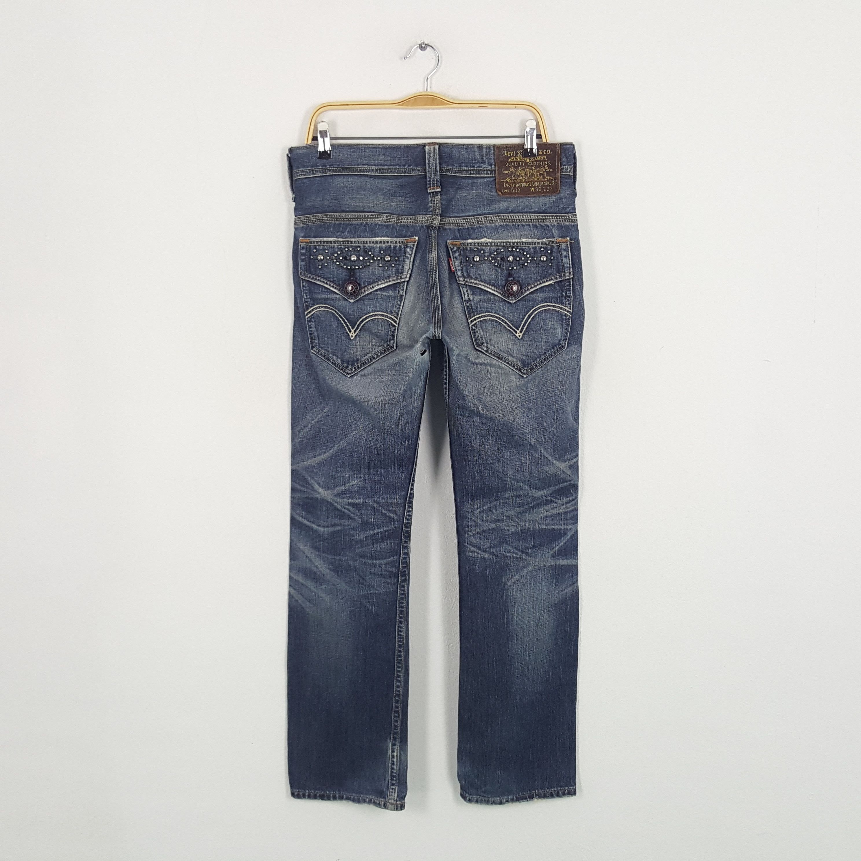 Levi's × Vintage Vintage Levi's American Distressed Style Grunge Denim Jeans Size US 33 - 4 Thumbnail