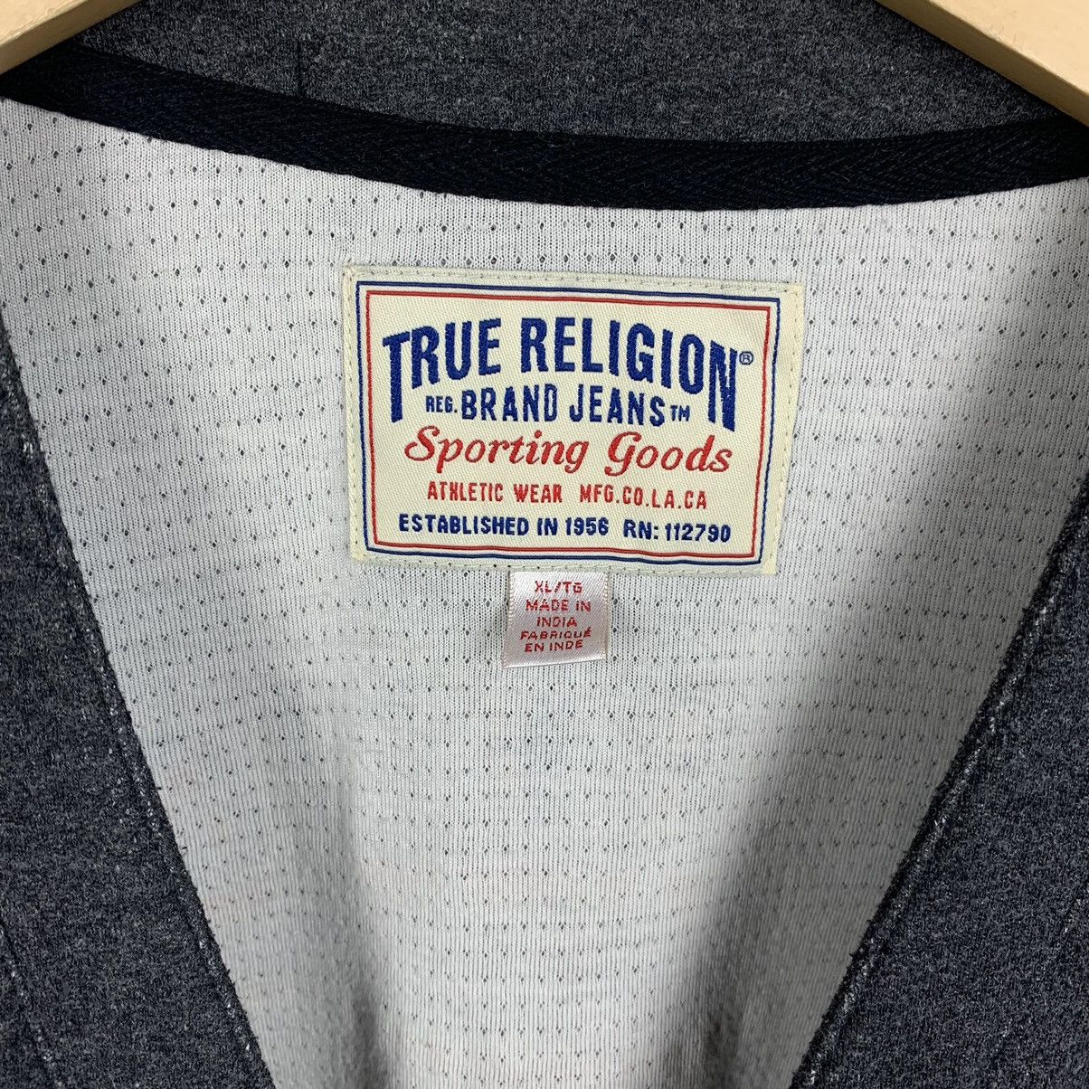 True Religion Vintage Y2K True Religion Football Club Cardigan Sweater XL Size US XL / EU 56 / 4 - 9 Thumbnail