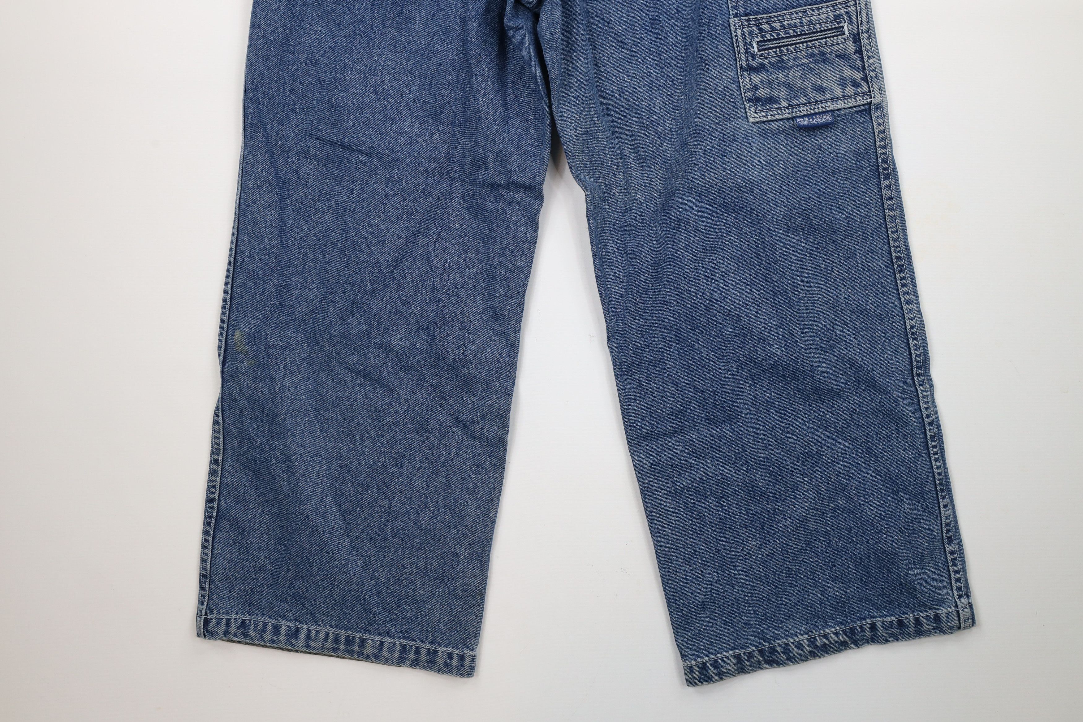 Vintage Vintage 90s Streetwear Baggy Big Pocket Wide Leg Jeans Size US 34 / EU 50 - 11 Thumbnail