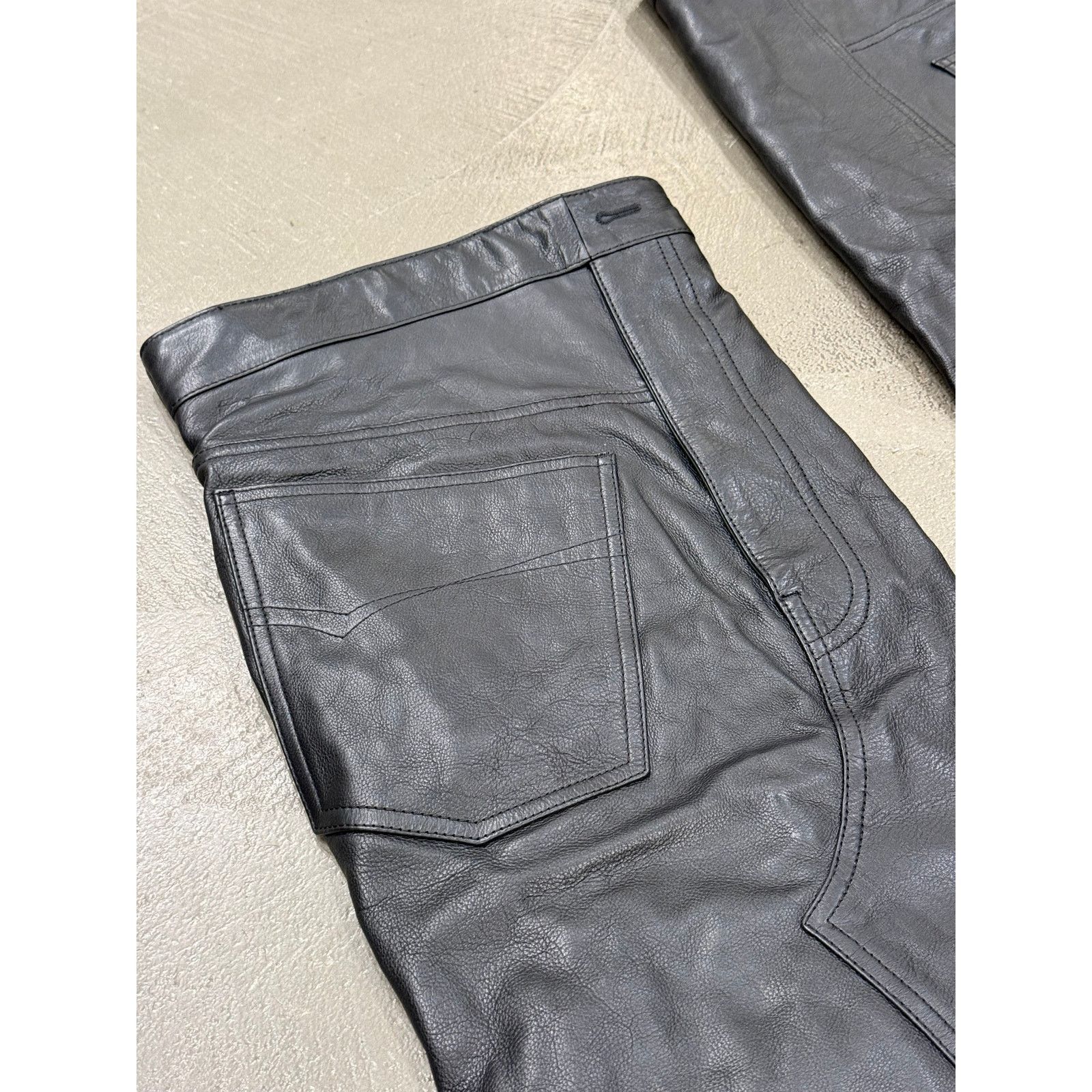 Balenciaga Balenciaga Falkon thigh-high leather pants boots Size US 7 / IT 37 - 5 Thumbnail