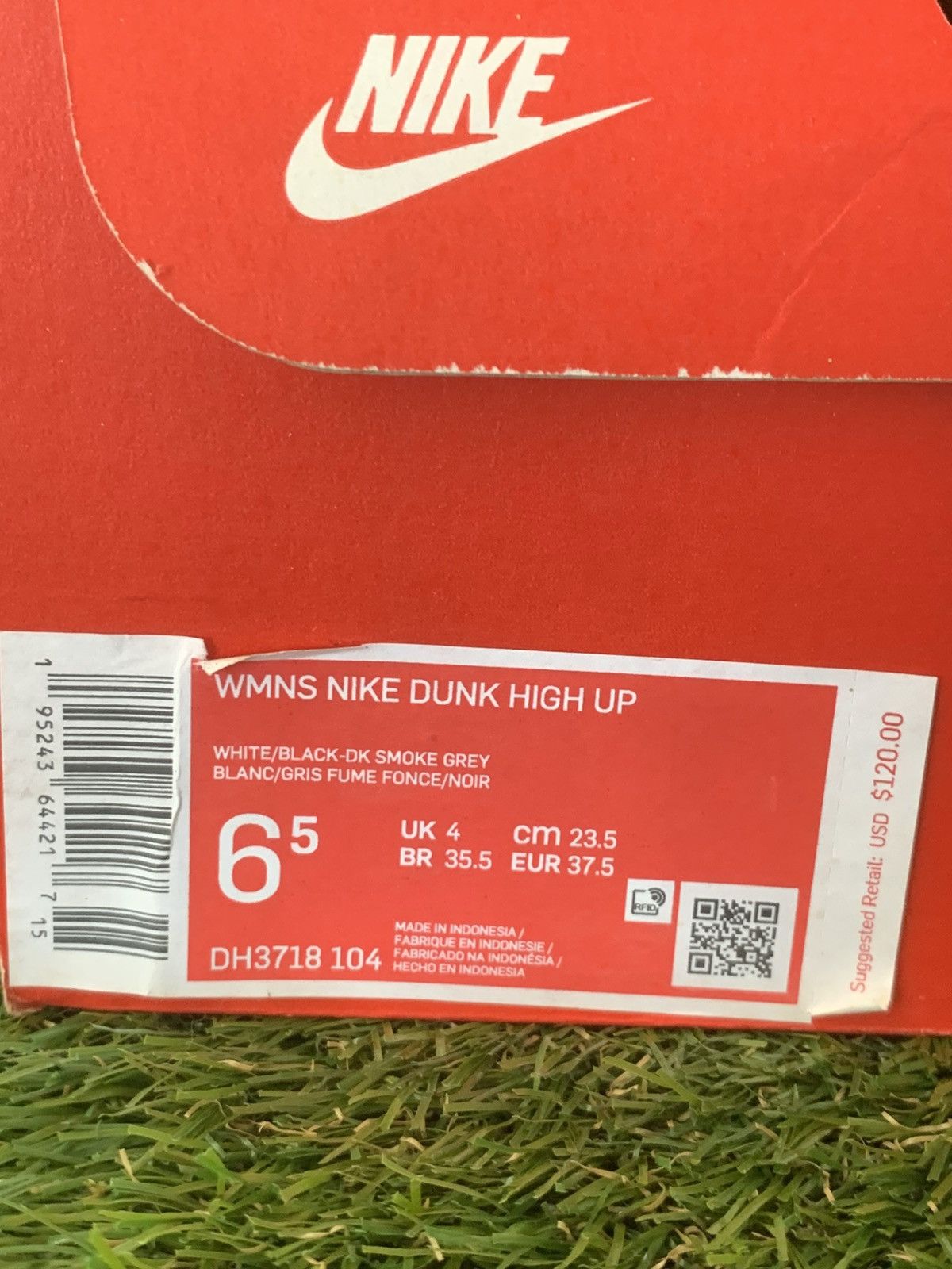 Nike Nike Dunk High Up "Panda" Women's Size US 6.5 / IT 36.5 - 12 Thumbnail