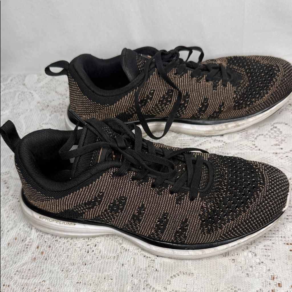 APL APL Techloom pro propelium black bronze running shoes sz 8 Size US 8 / IT 38 - 1 Thumbnail