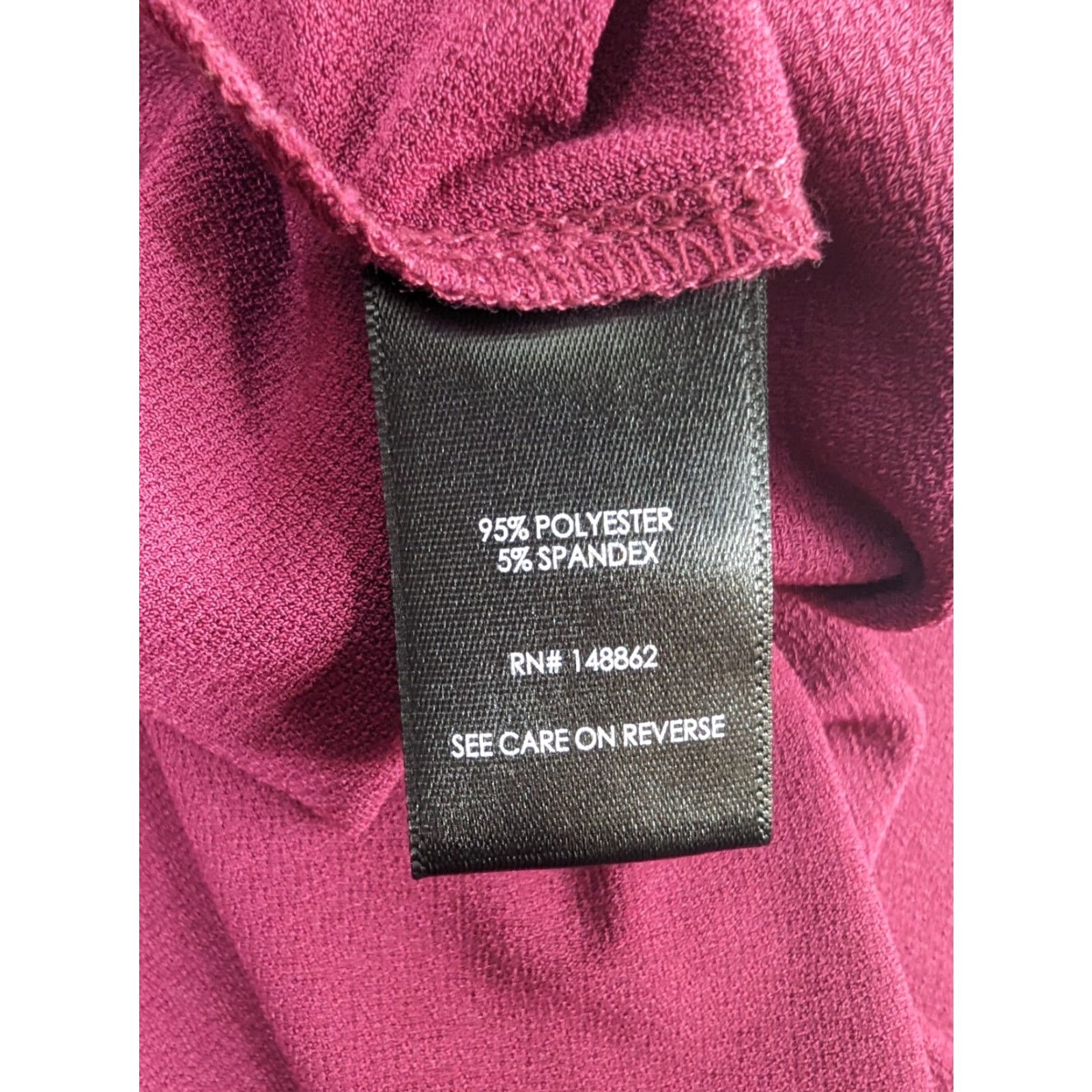 Torrid Torrid Boysenberry Mini Wrap Dress V-Neck Short Sleeve Tie 2 Plus size Womens Size XS / US 0-2 / IT 36-38 - 7 Thumbnail