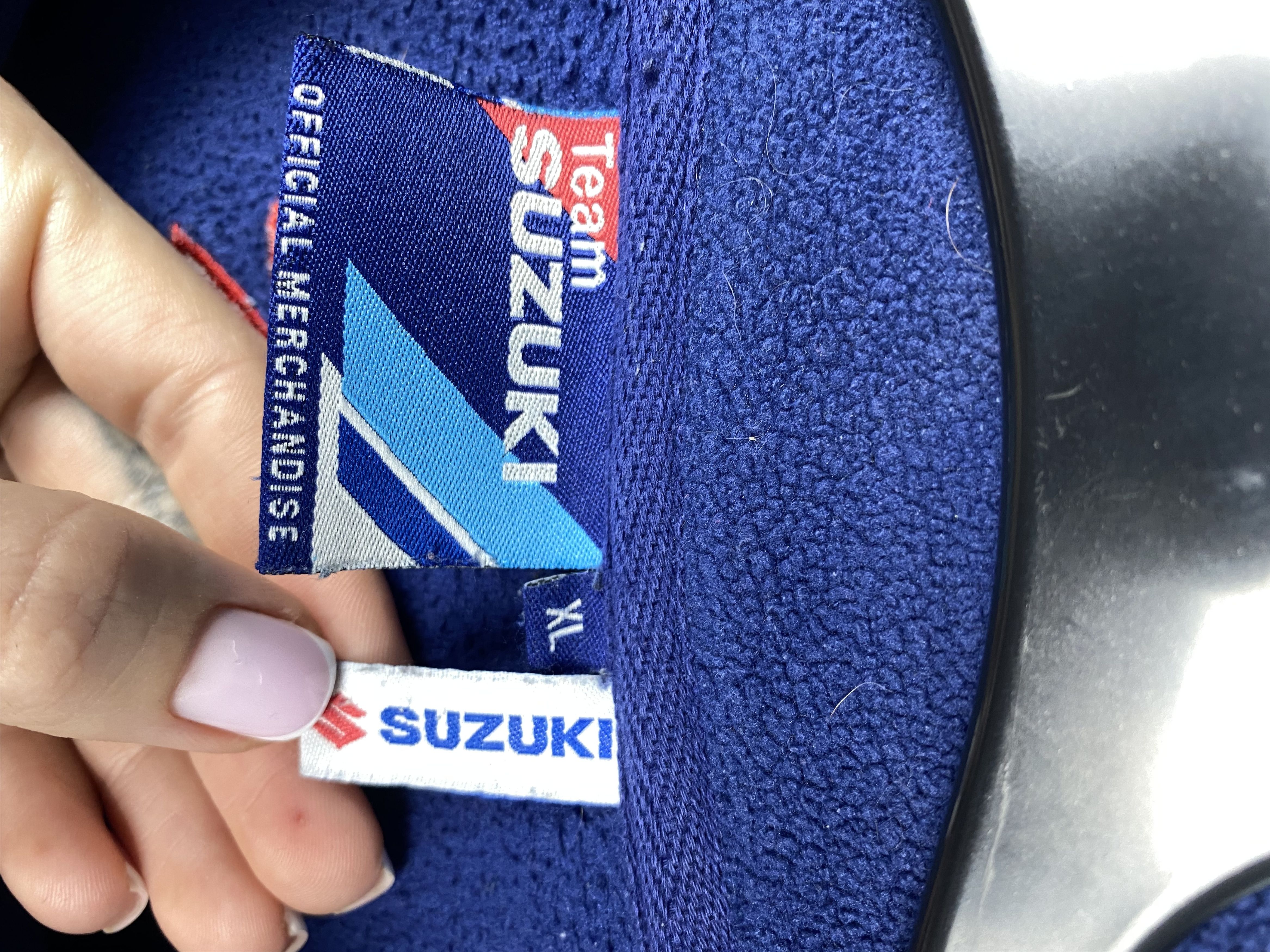 Formula 1 × Vintage Suzuki Team Racing Vintage Fleece Jacket Size US XL / EU 56 / 4 - 3 Thumbnail