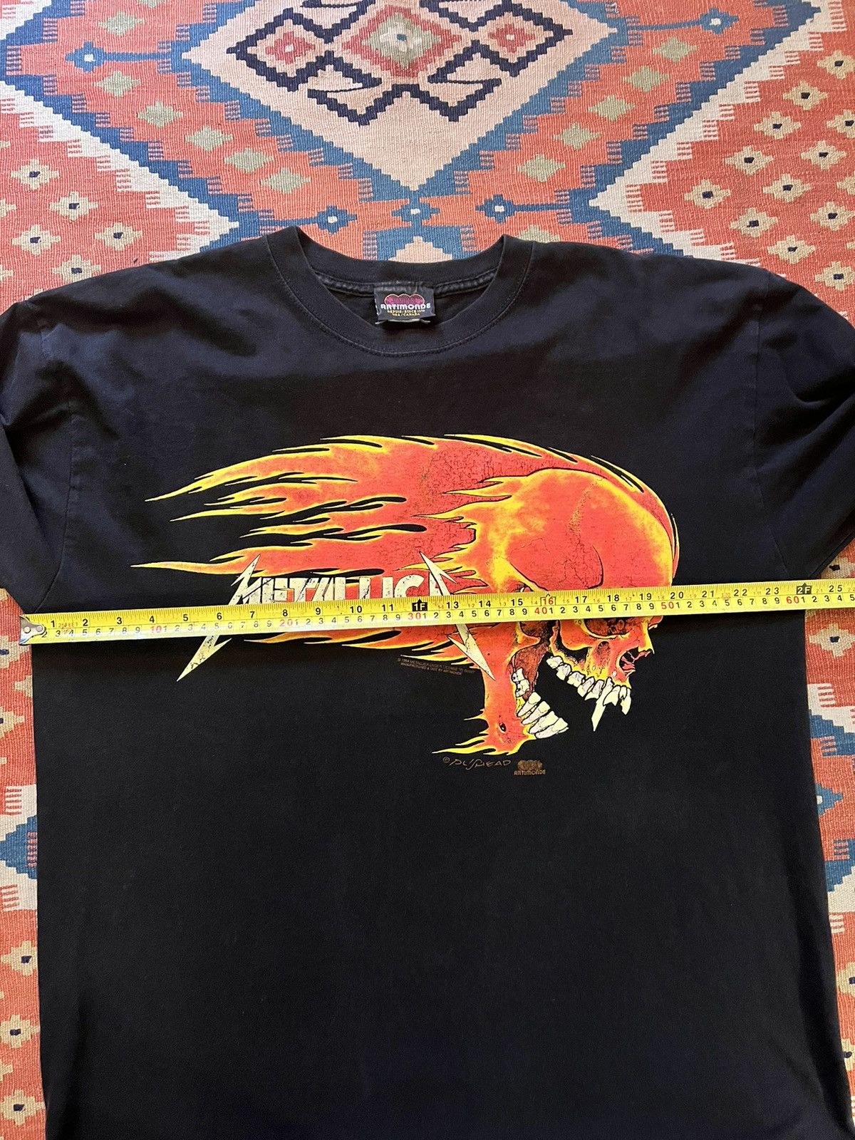 Band Tees Vintage Metallica shirt Size US XL / EU 56 / 4 - 9 Thumbnail