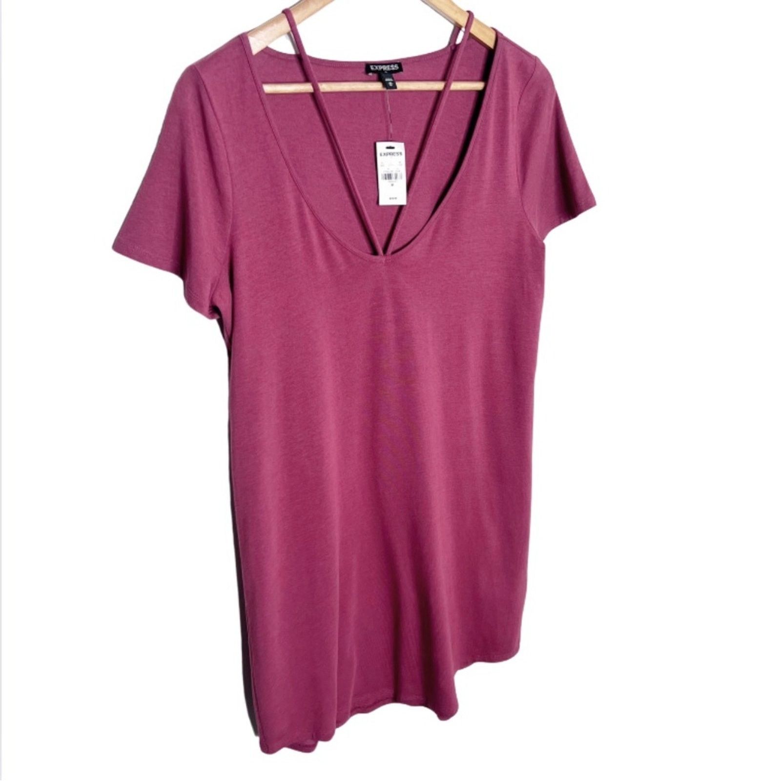 Express New with Tag Express Women’s Cut Out V-Neckline Mini Dress Size M / US 6-8 / IT 42-44 - 3 Thumbnail