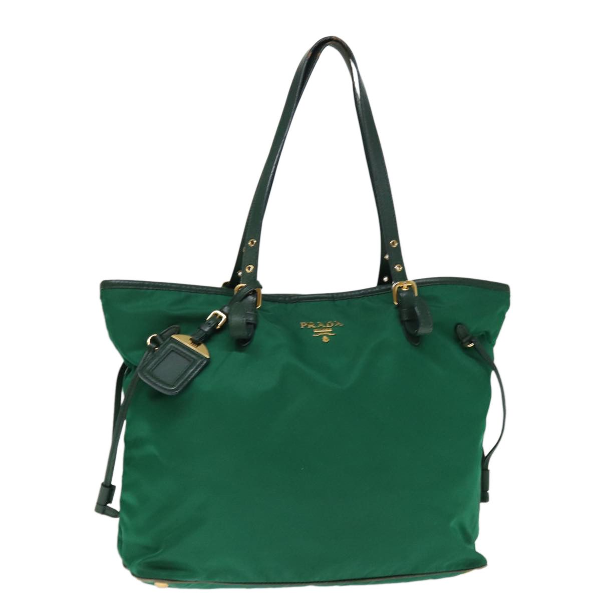 Prada PRADA Tote Bag Nylon Green Auth 74471 Grailed