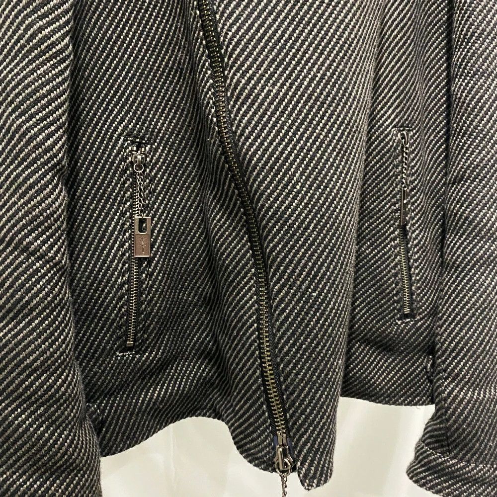 Yohji Yamamoto Yohji Yamamoto POUR HOMME TWEED INK W RIDERS BLOUSON Size US M / EU 48-50 / 2 - 3 Thumbnail